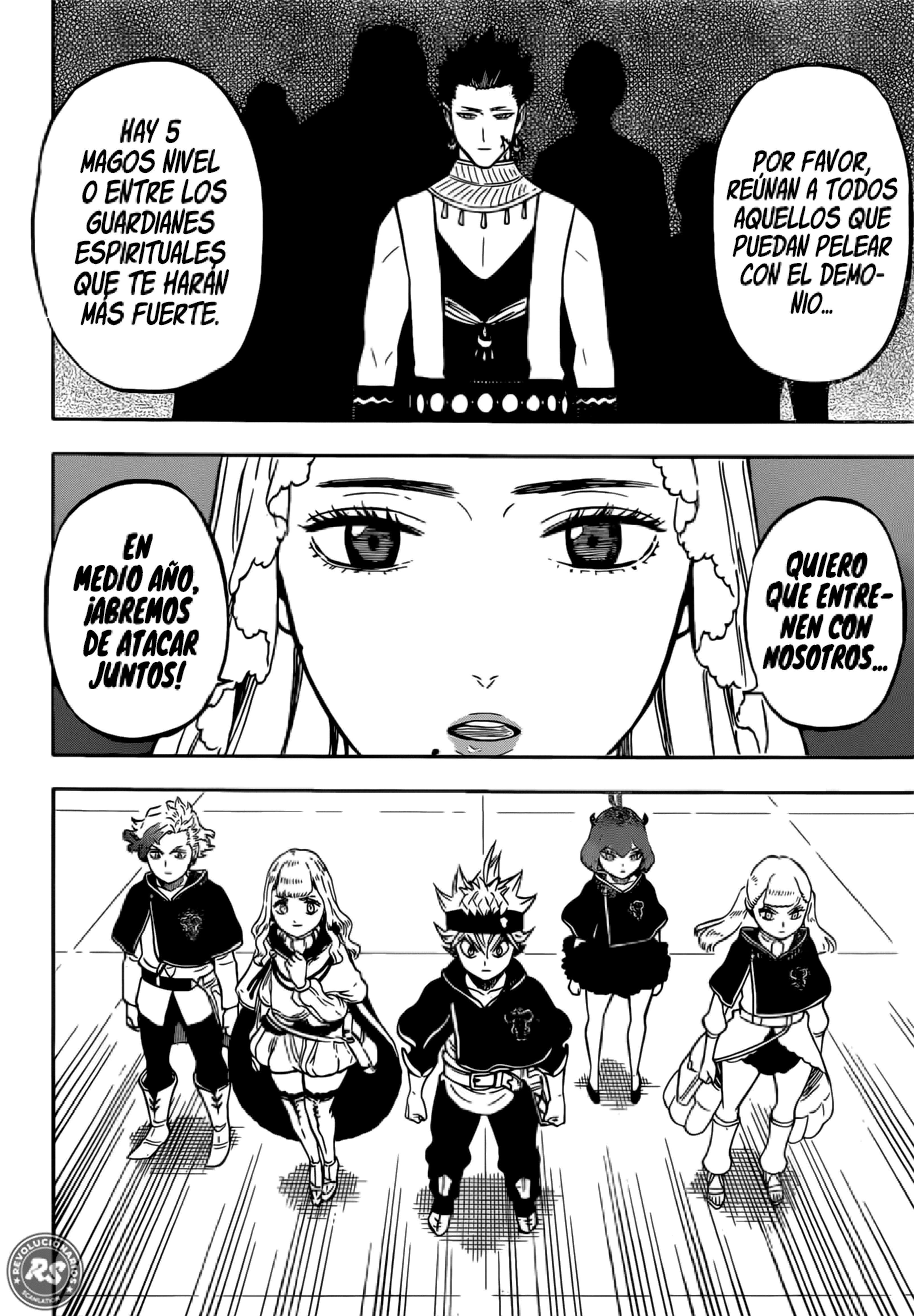 Read black Clover es Manga Online