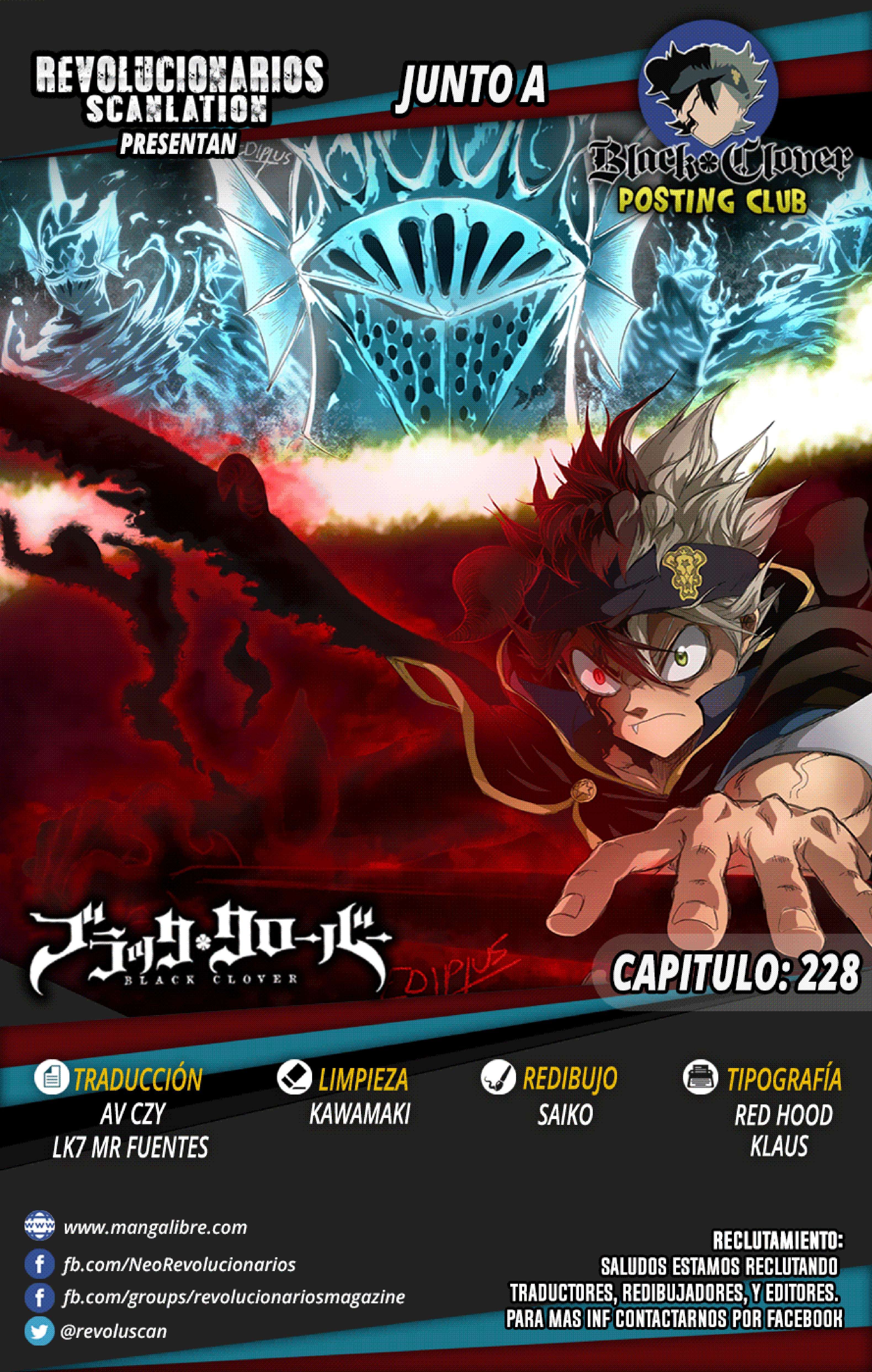Read black Clover es Manga Online