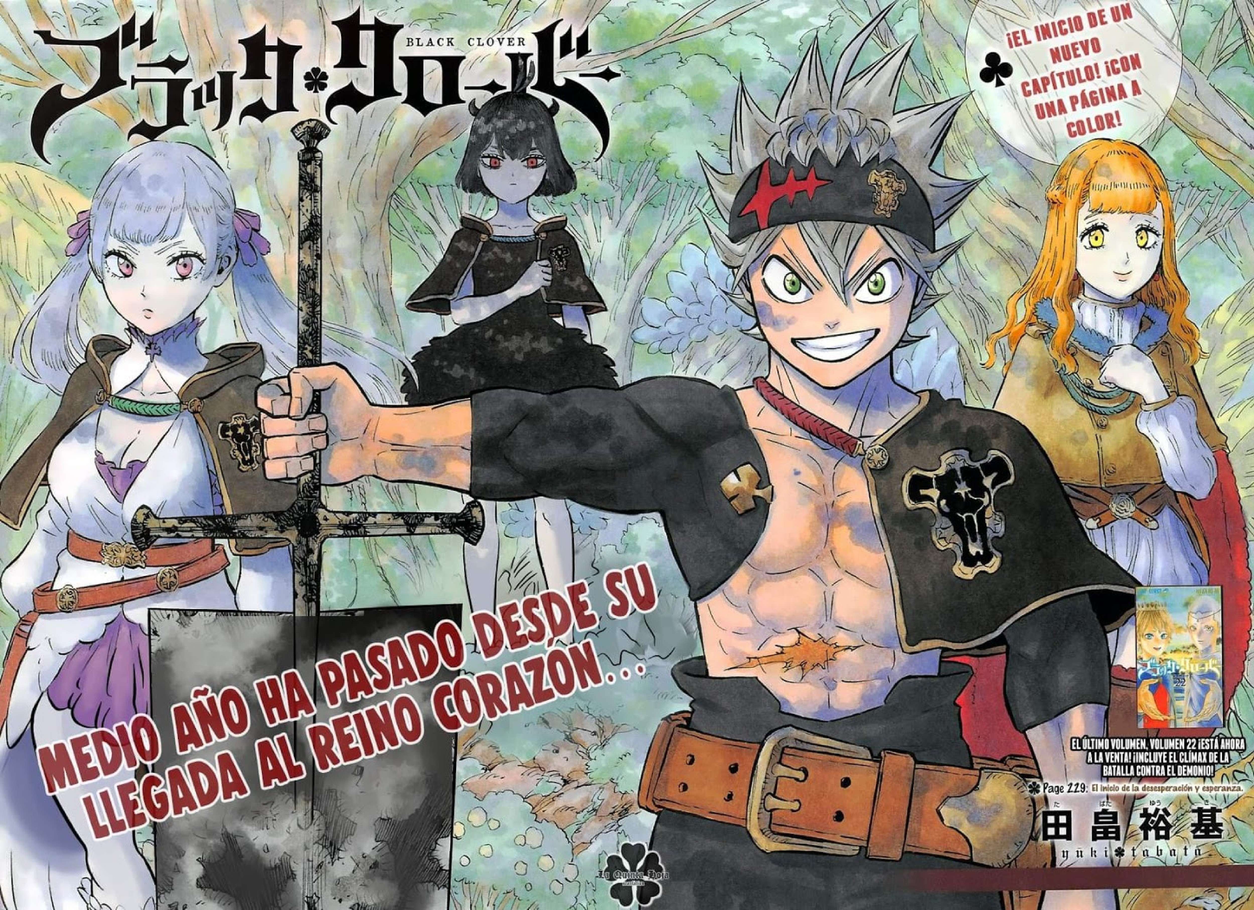 Read black Clover es Manga Online