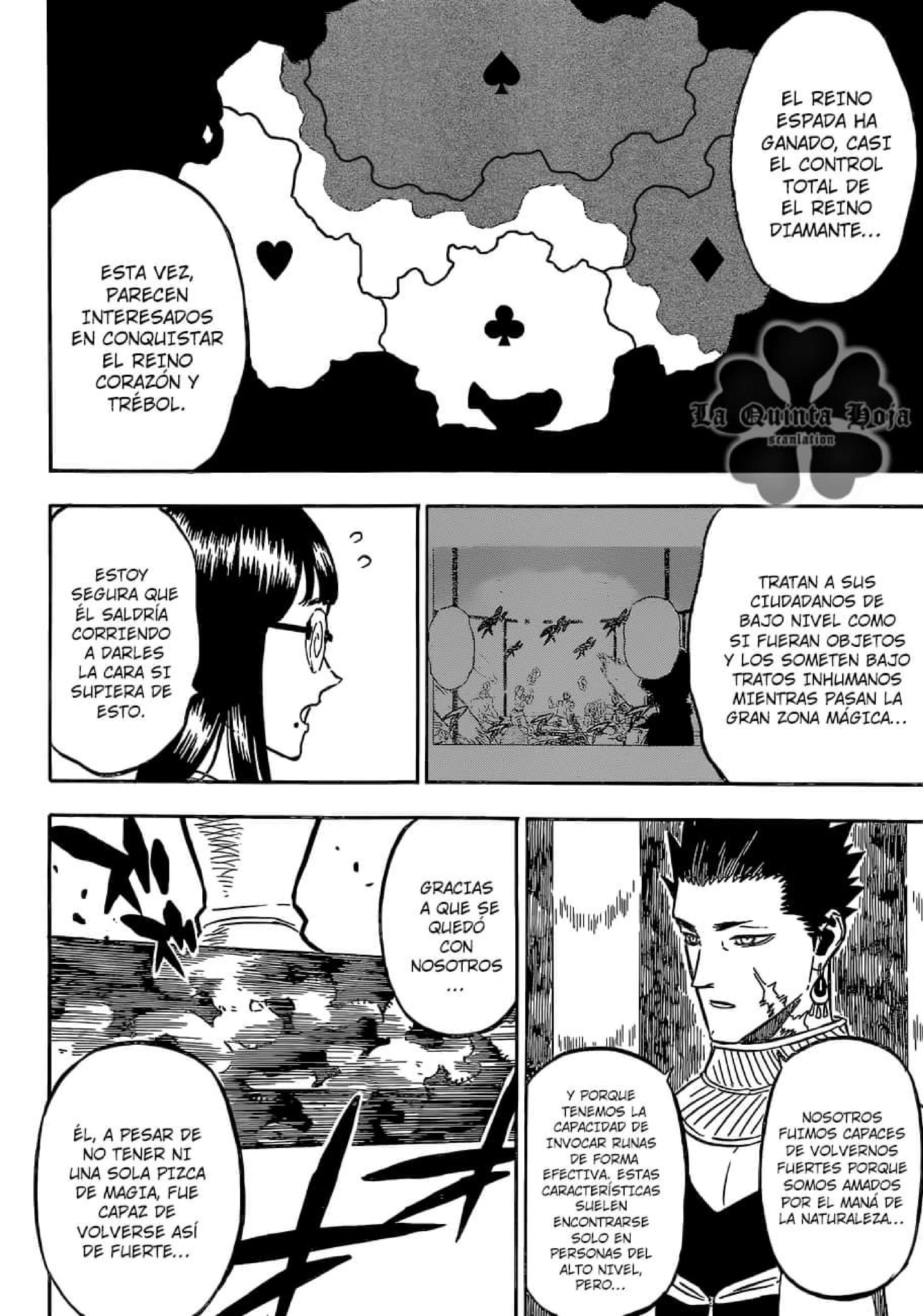 Read black Clover es Manga Online