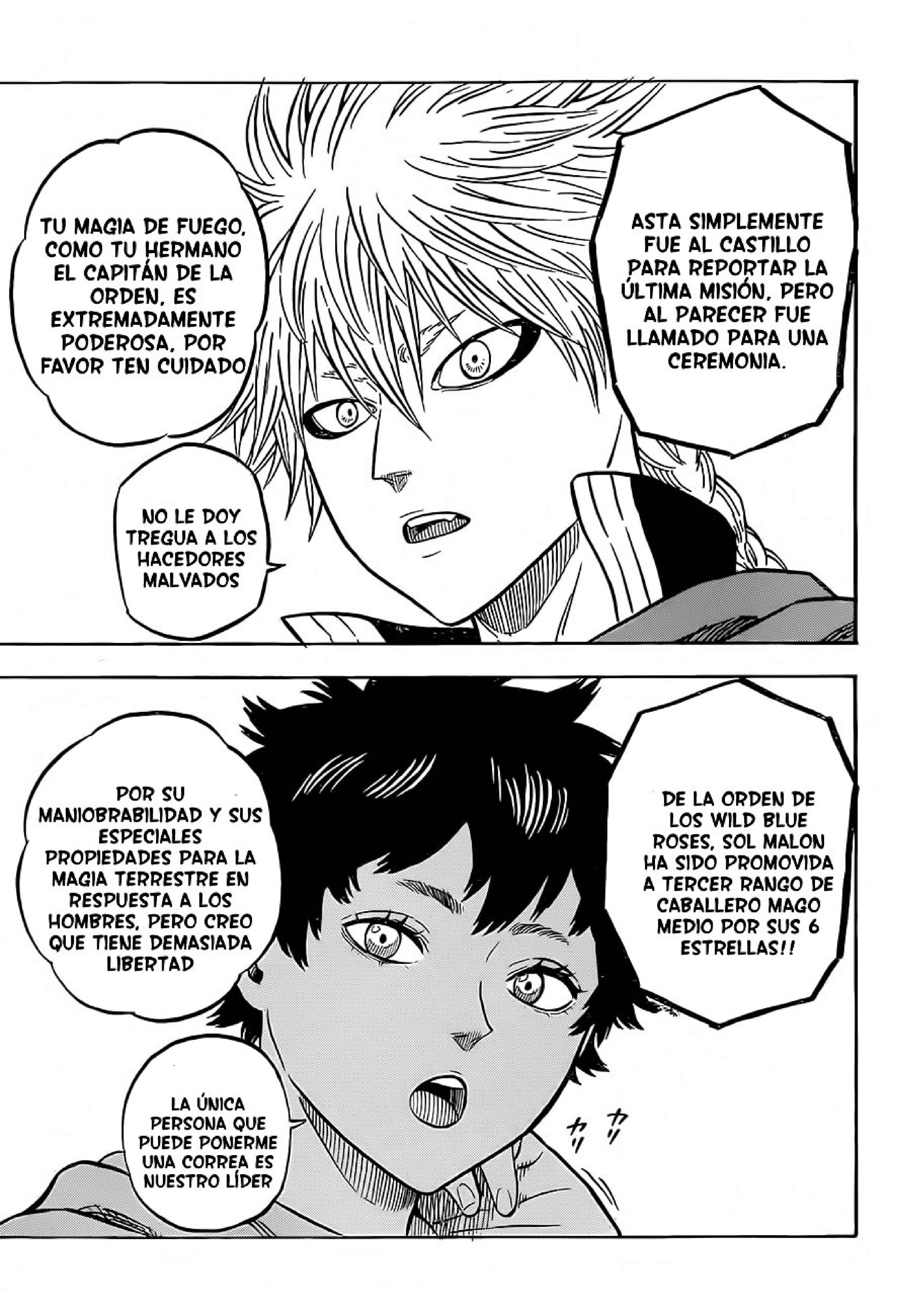 Read black Clover es Manga Online