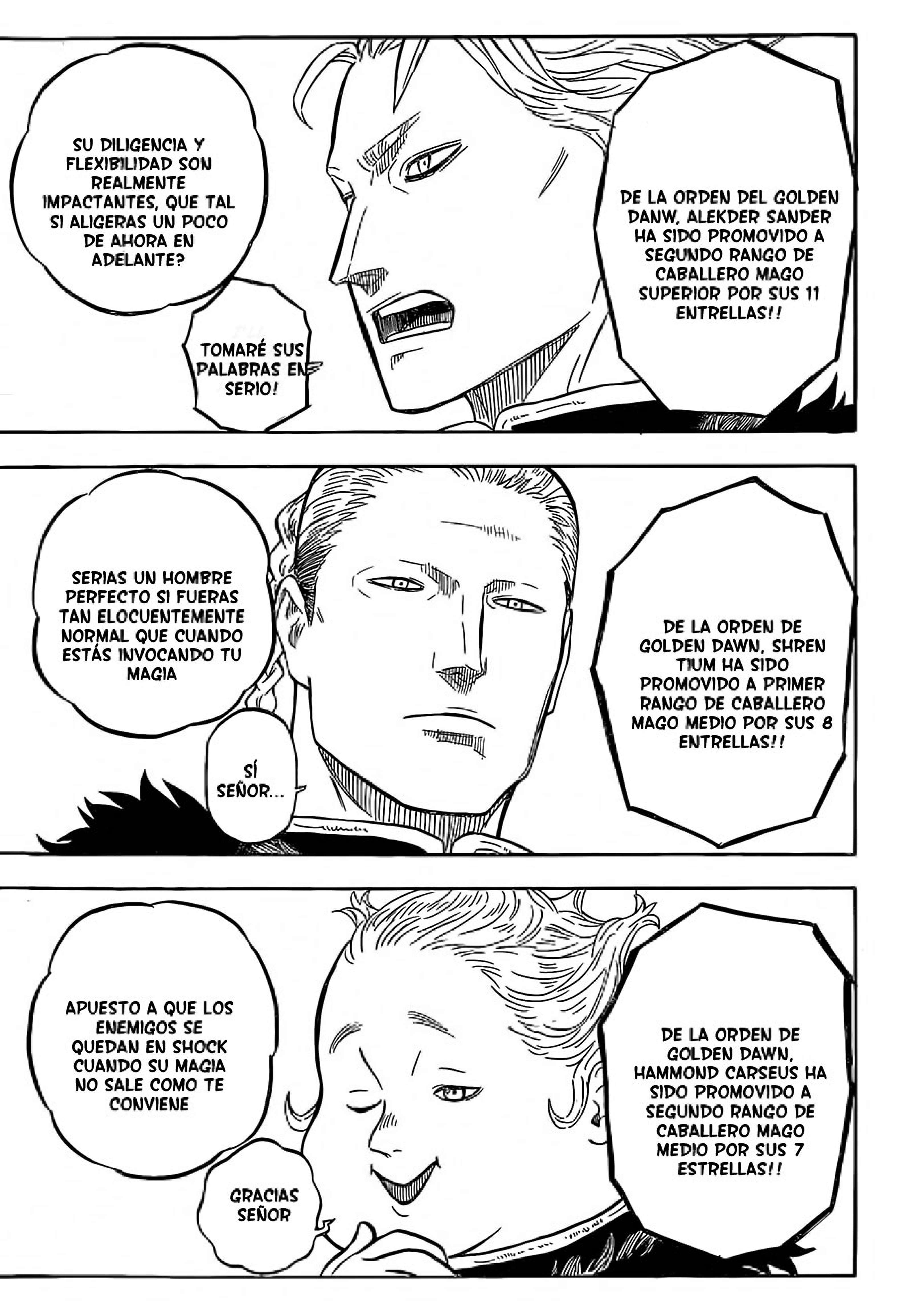 Read black Clover es Manga Online