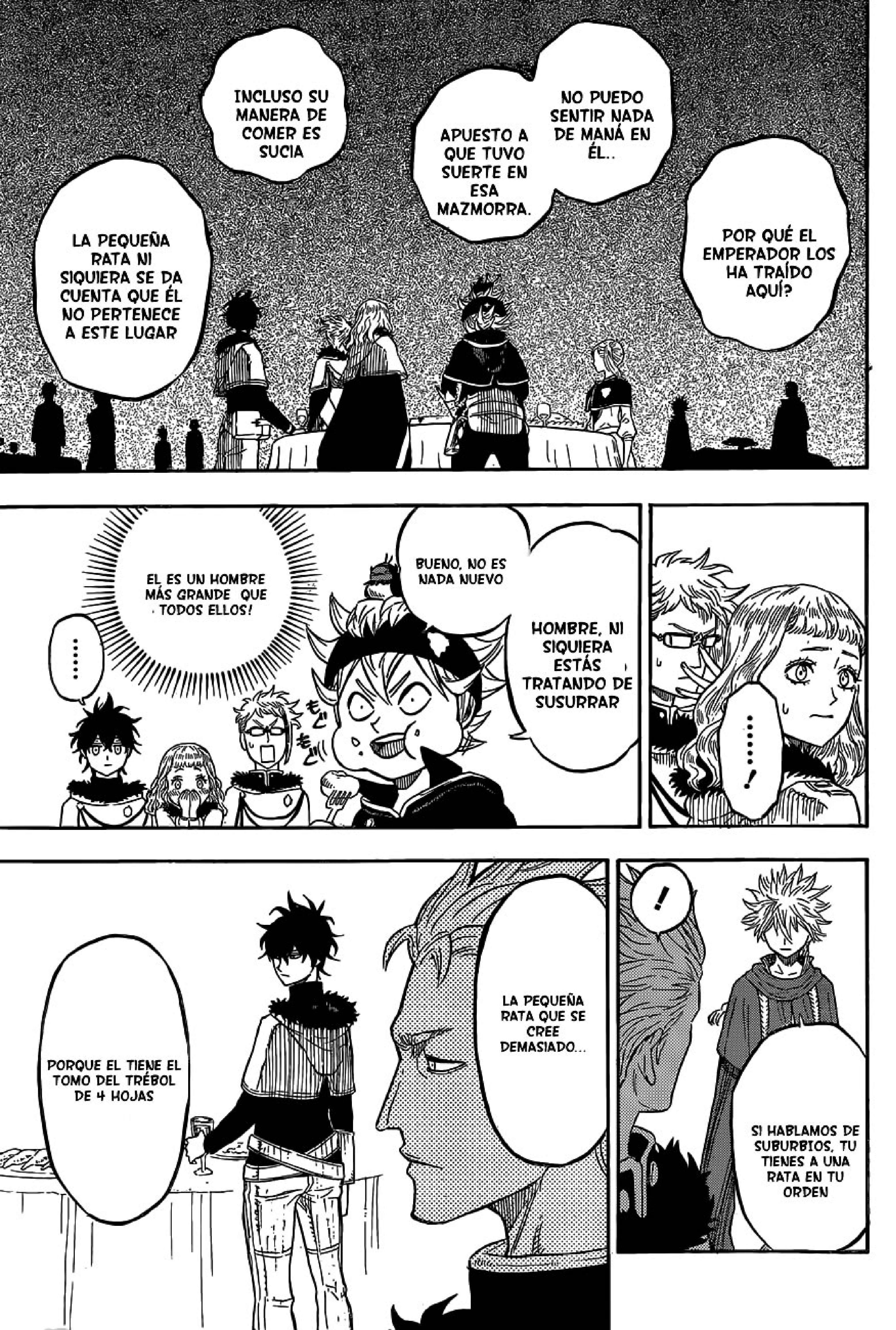 Read black Clover es Manga Online