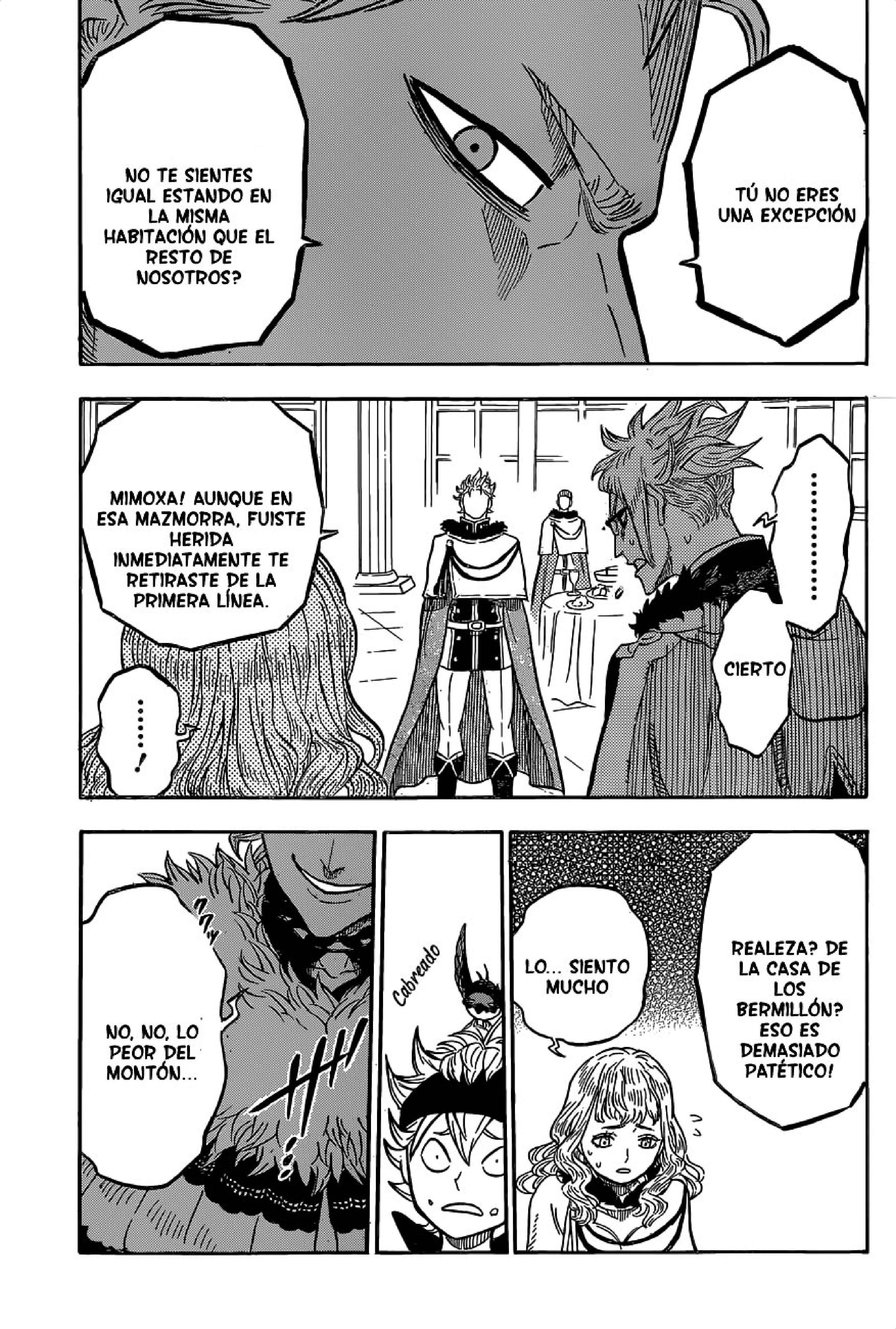Read black Clover es Manga Online