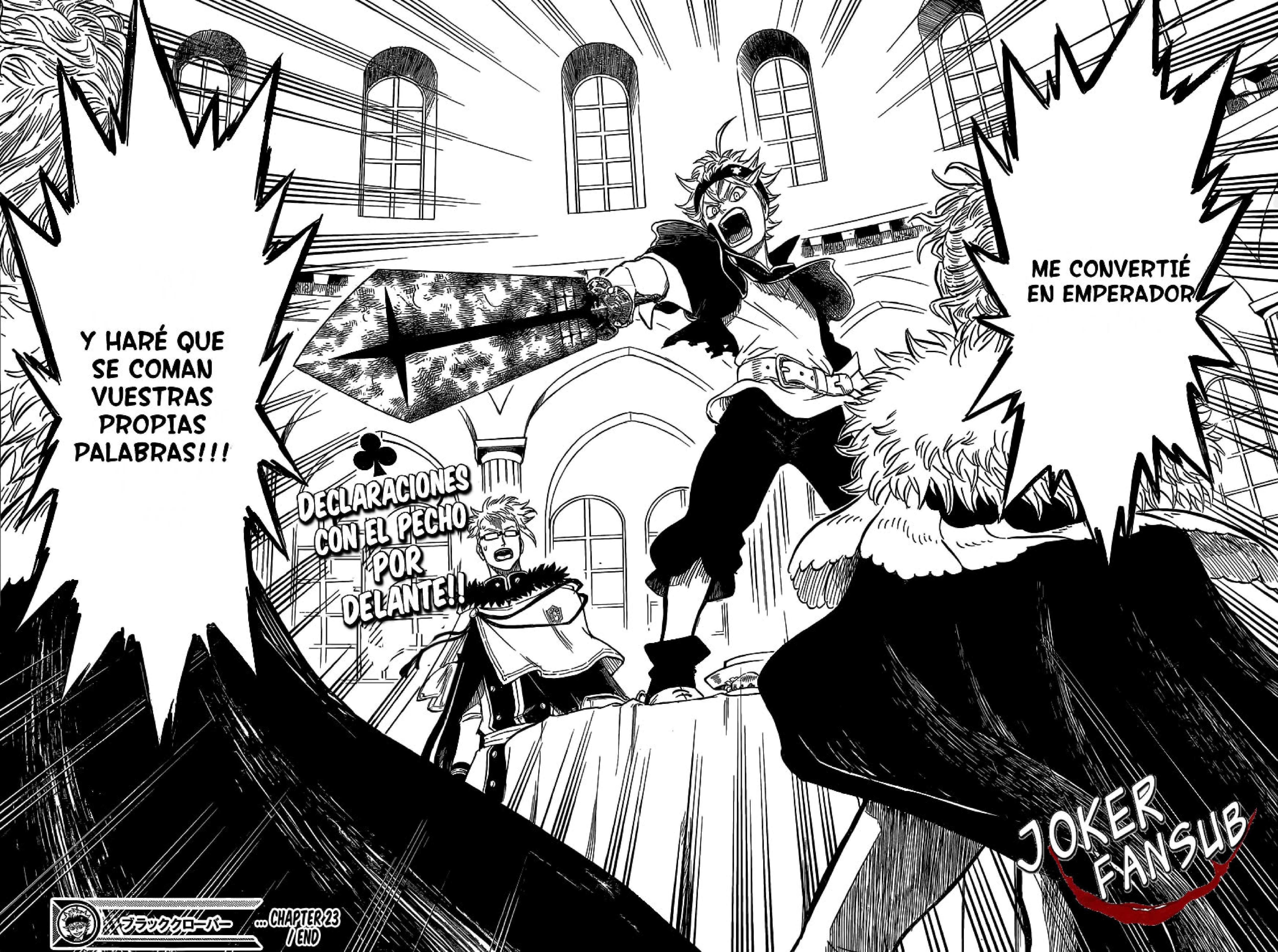 Read black Clover es Manga Online