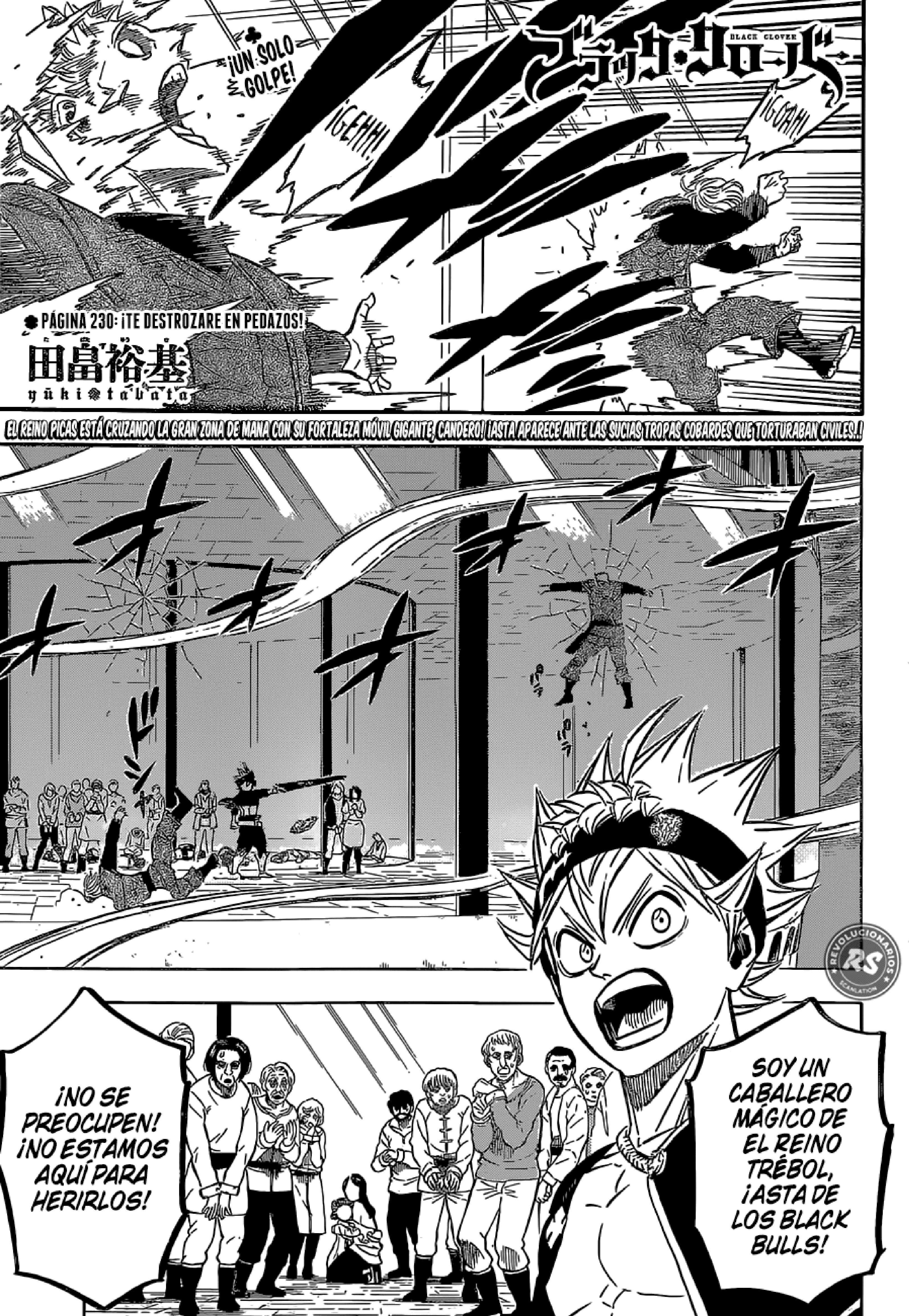 Read black Clover es Manga Online