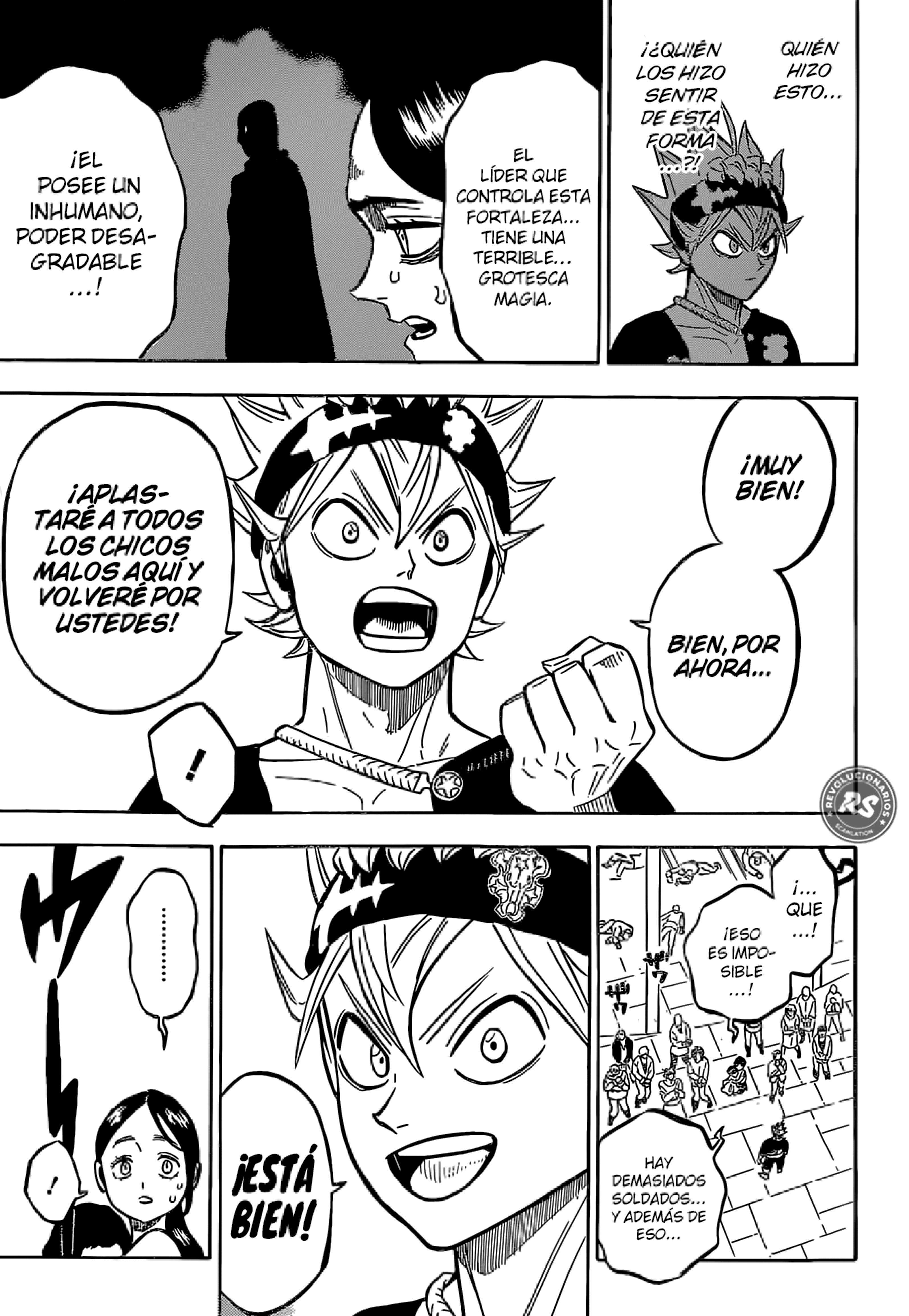 Read black Clover es Manga Online