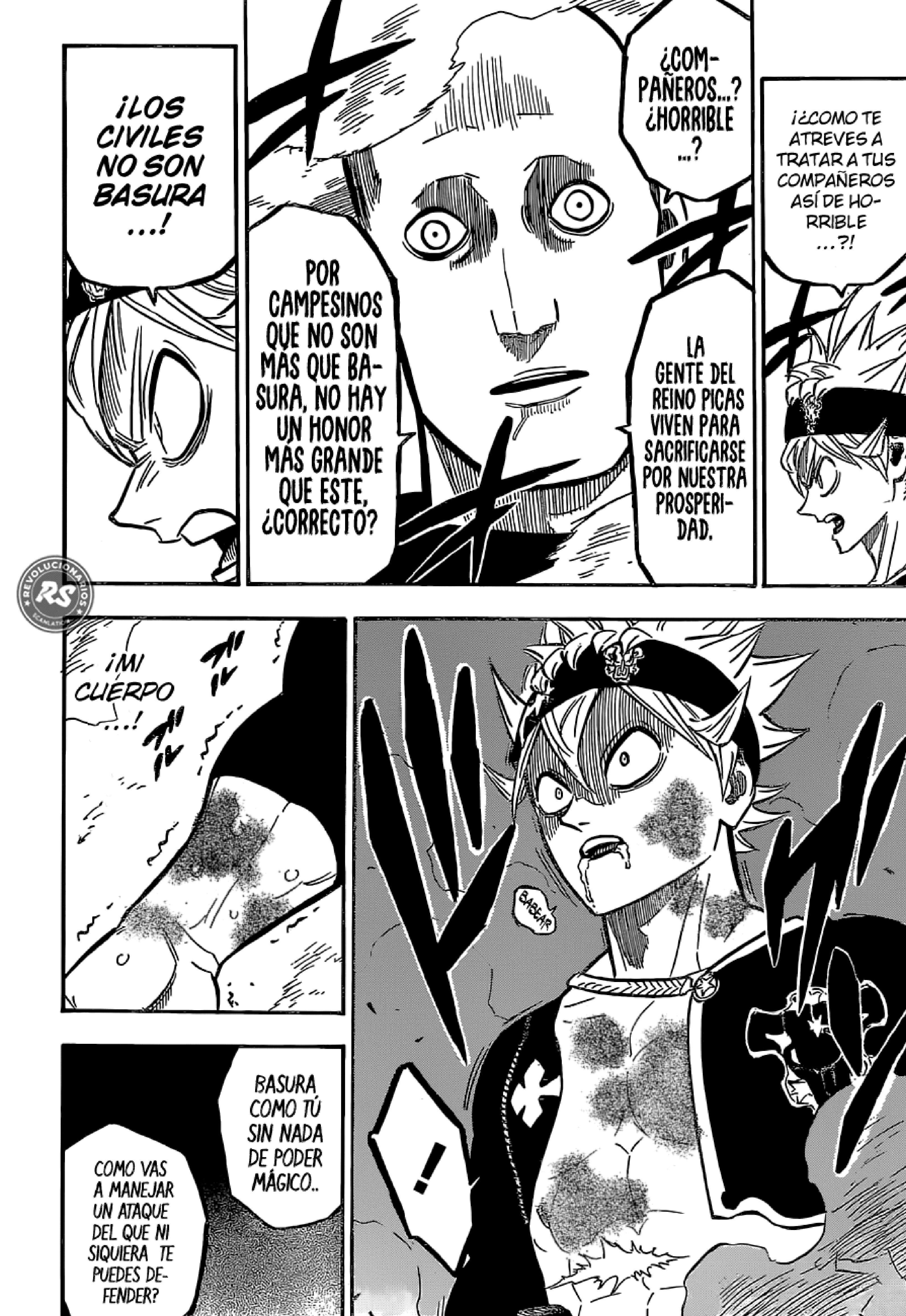 Read black Clover es Manga Online