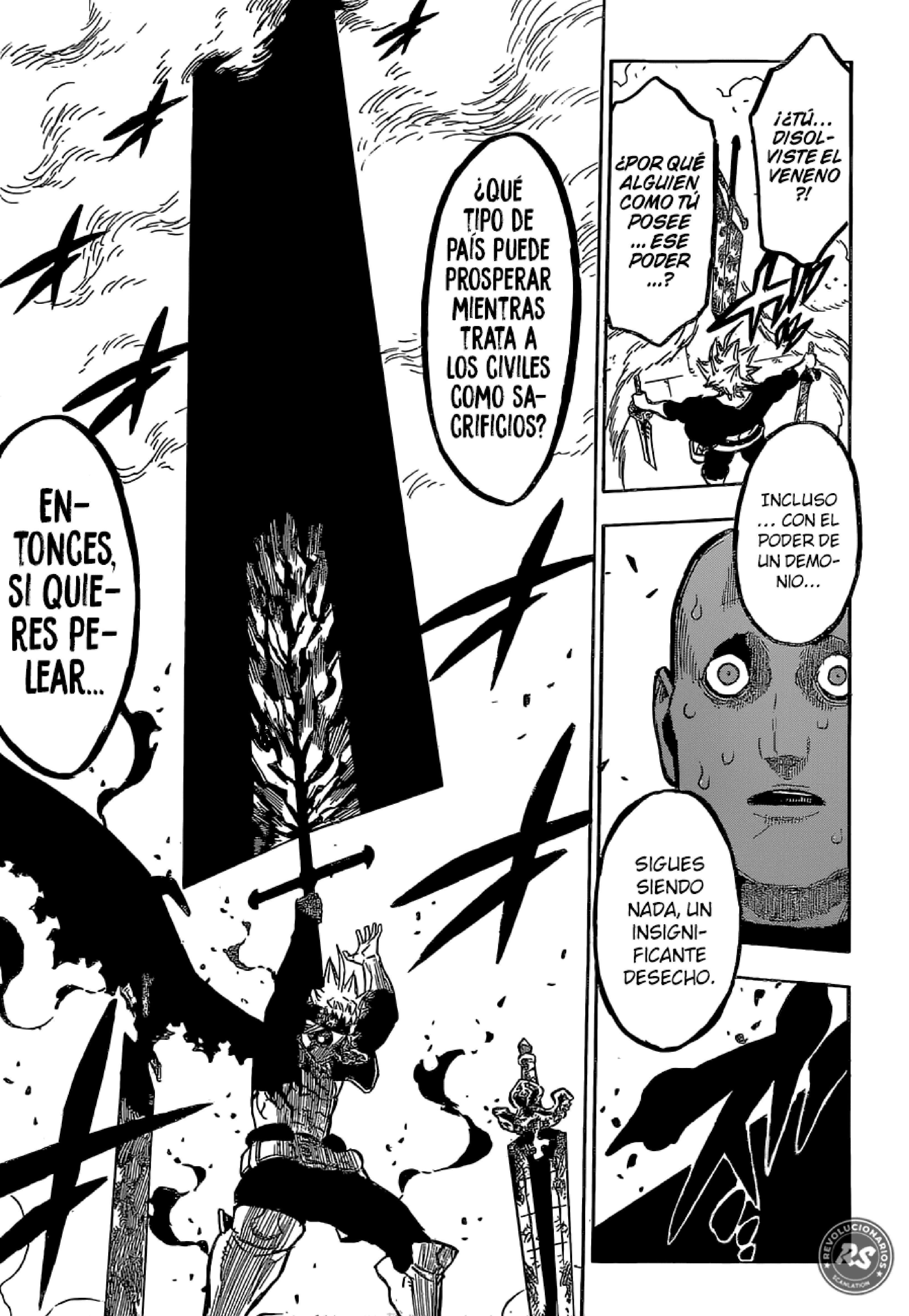 Read black Clover es Manga Online