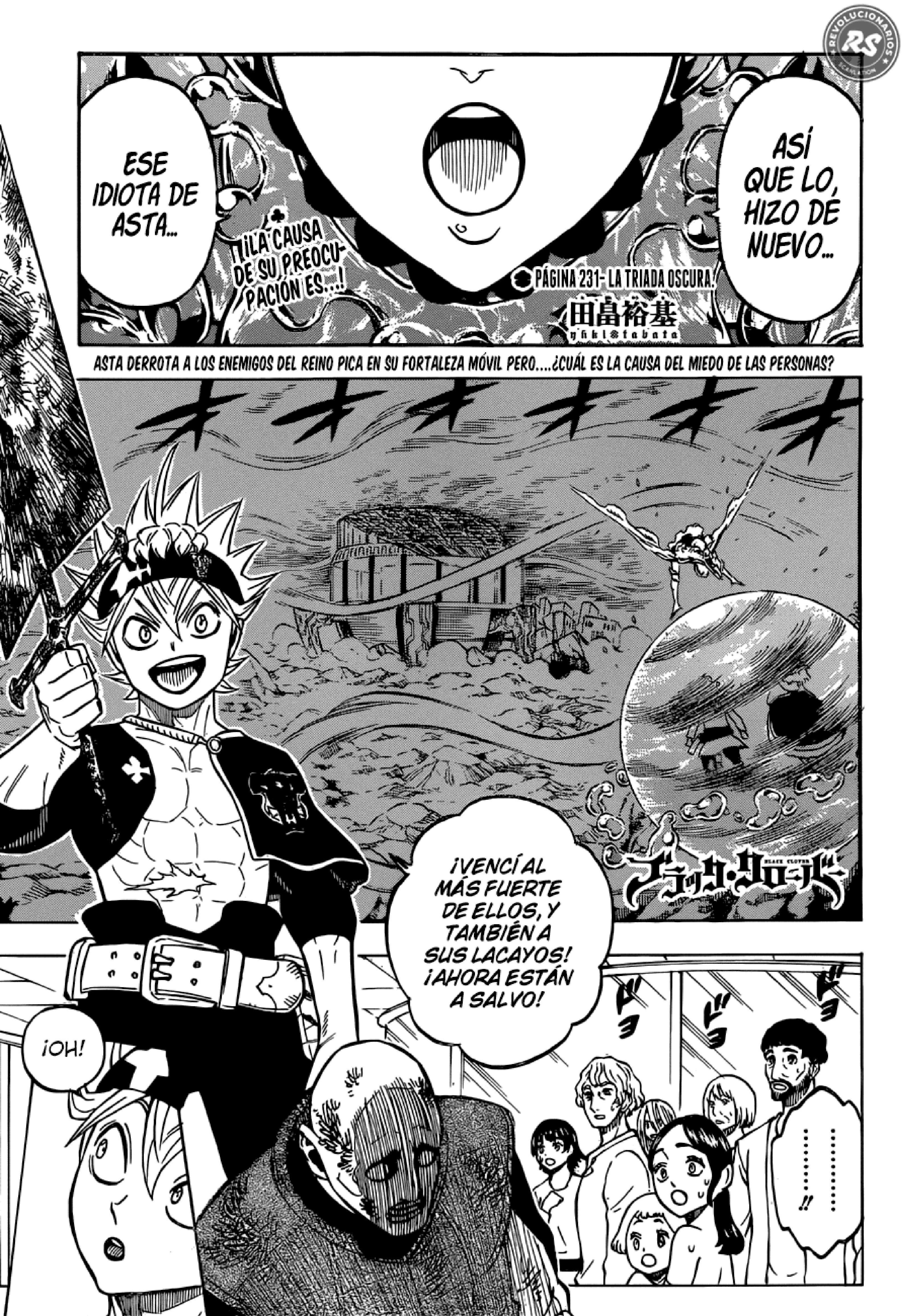 Read black Clover es Manga Online