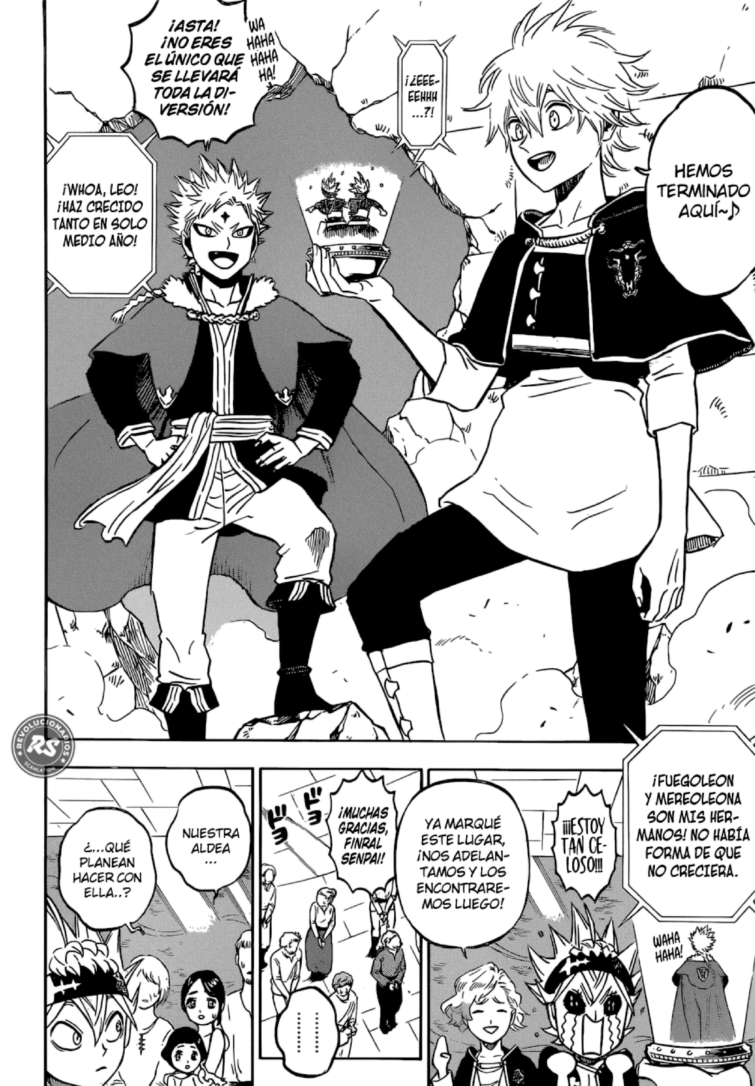 Read black Clover es Manga Online