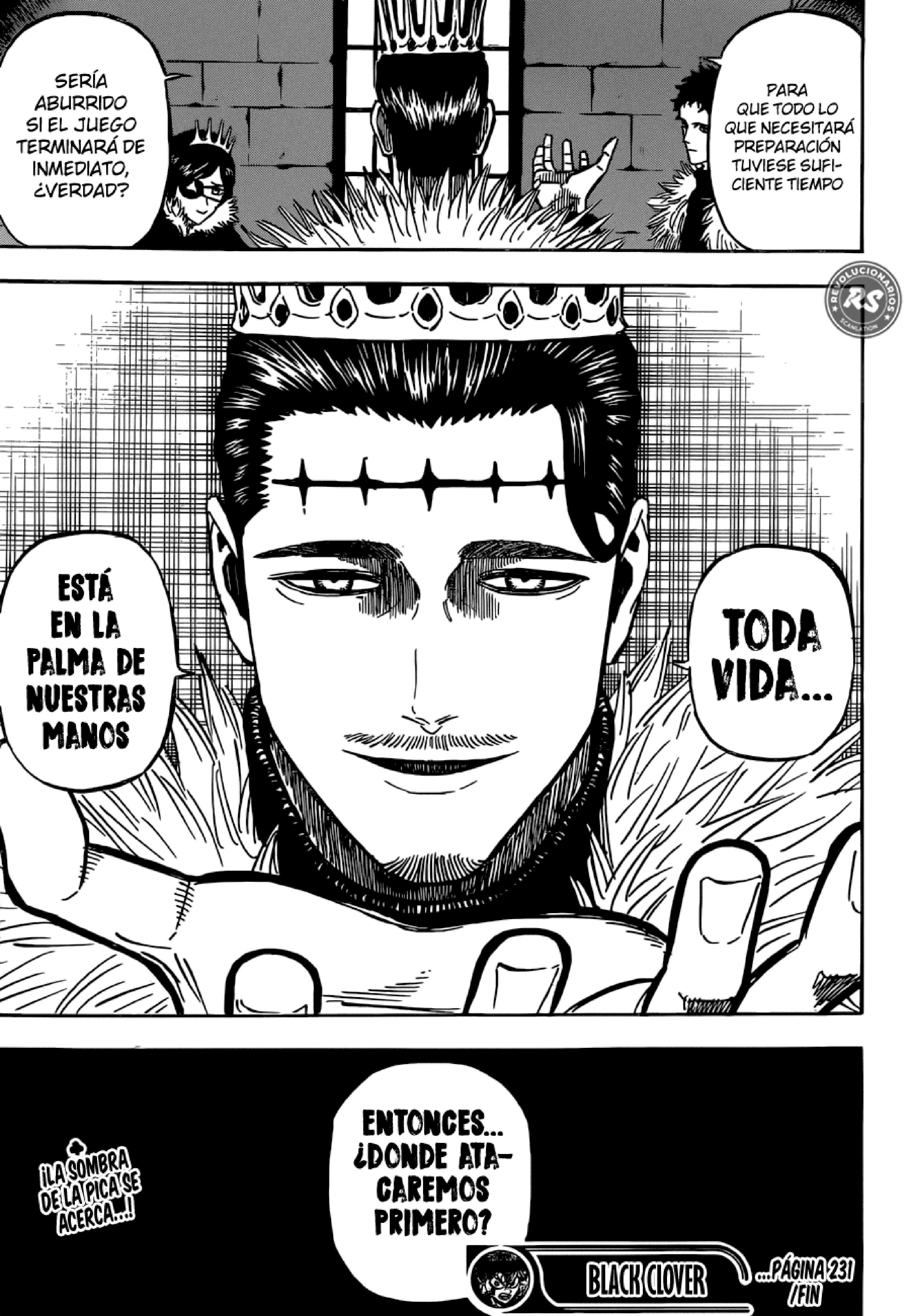 Read black Clover es Manga Online