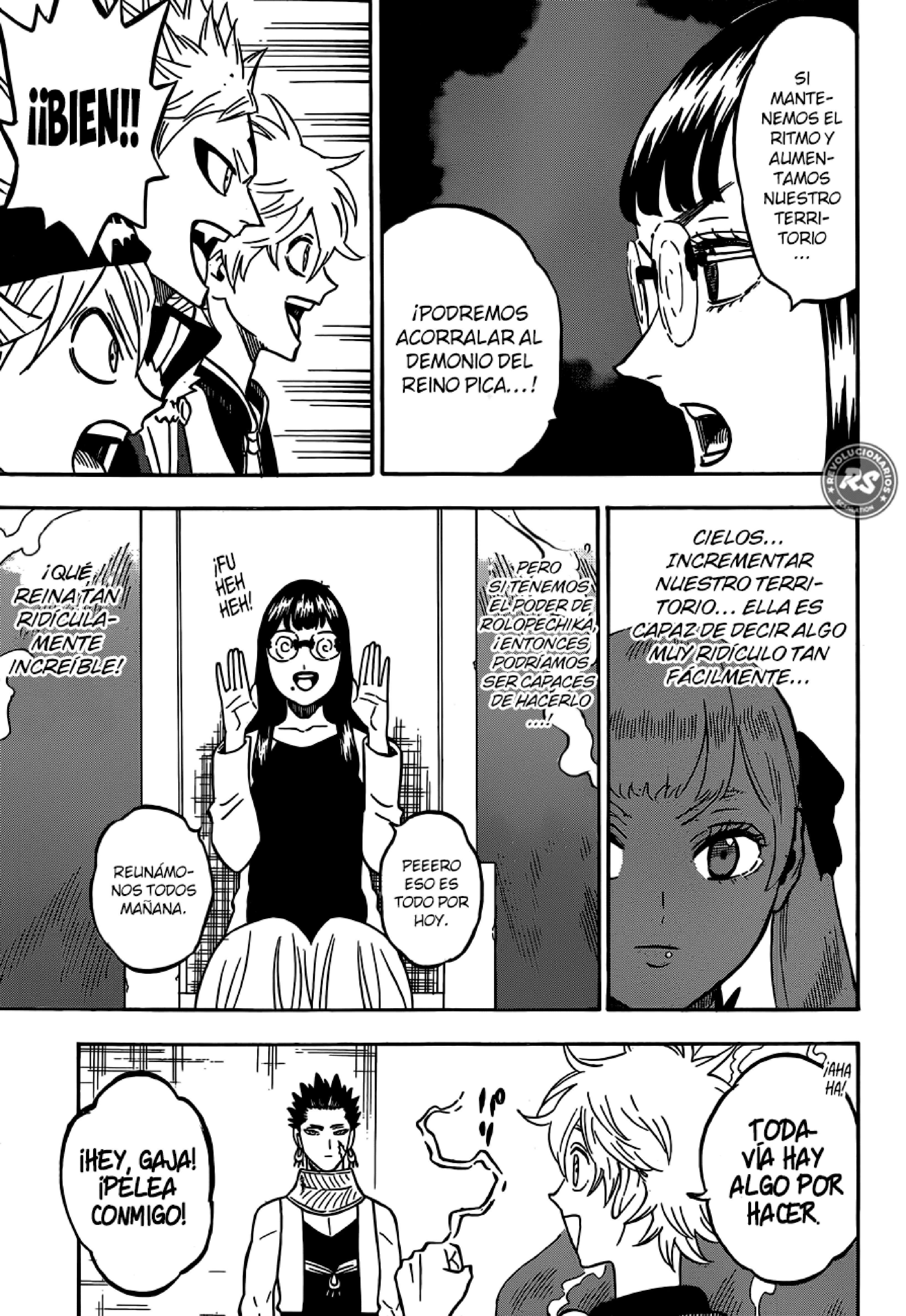 Read black Clover es Manga Online