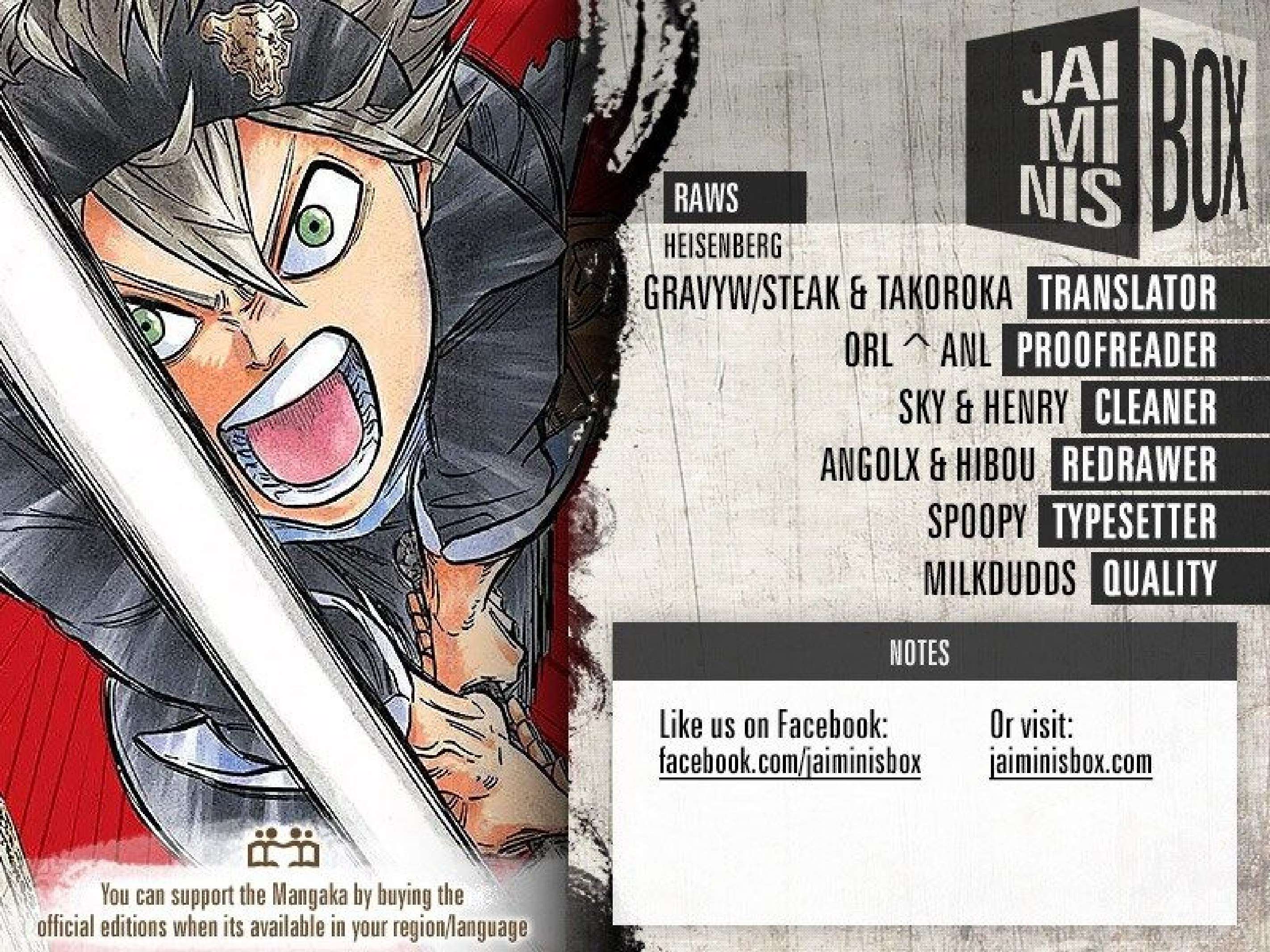 Read black Clover es Manga Online