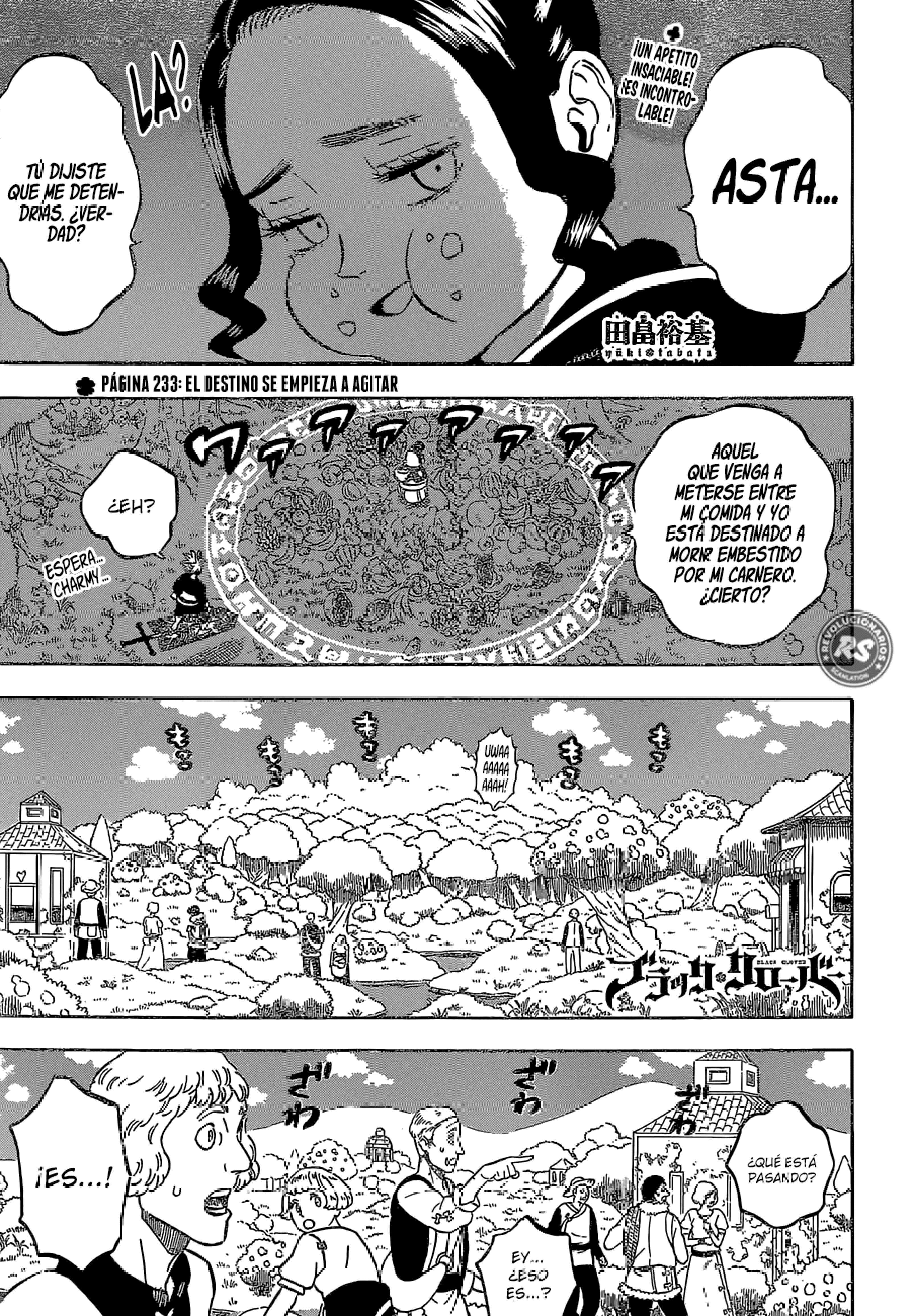 Read black Clover es Manga Online