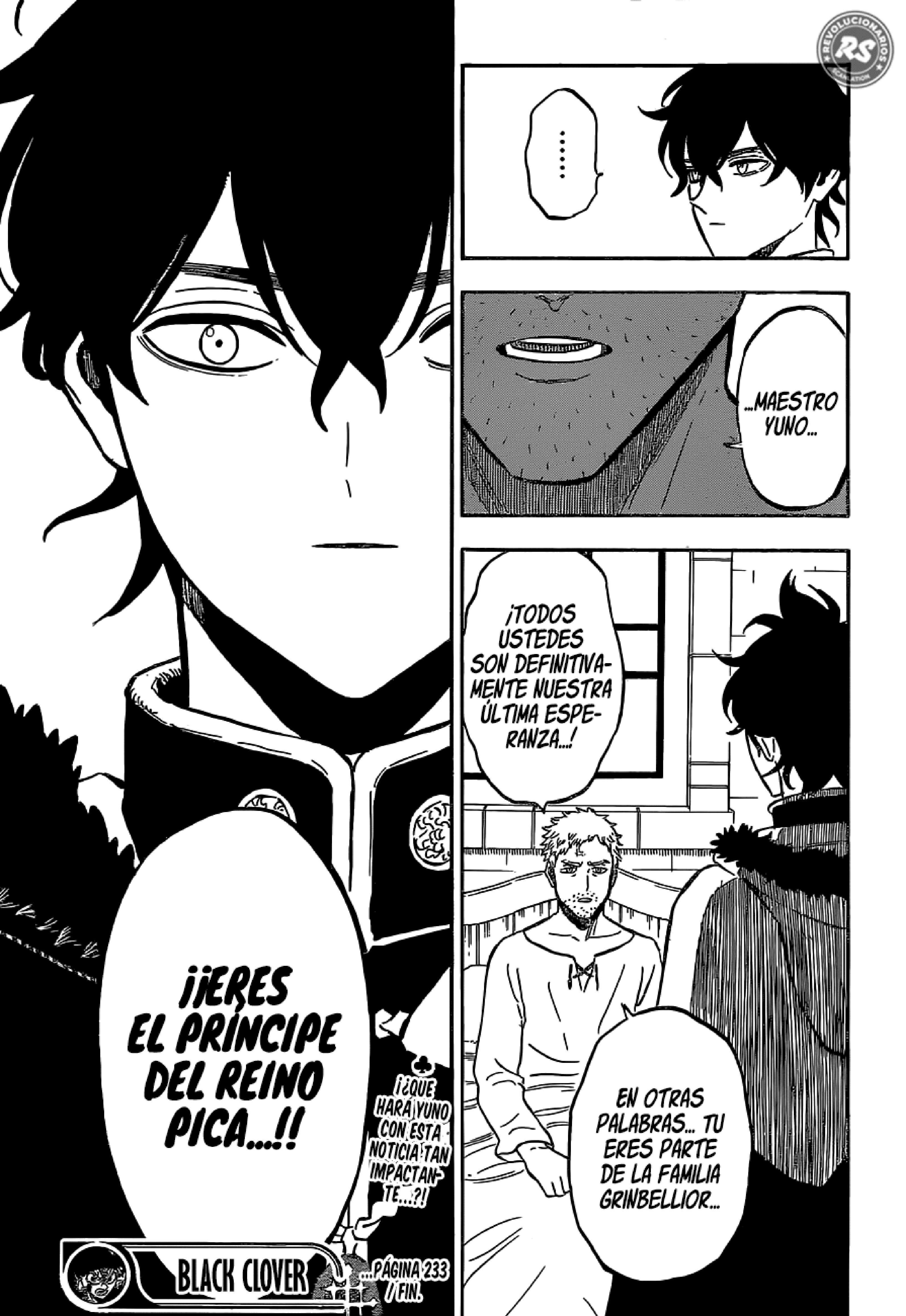 Read black Clover es Manga Online