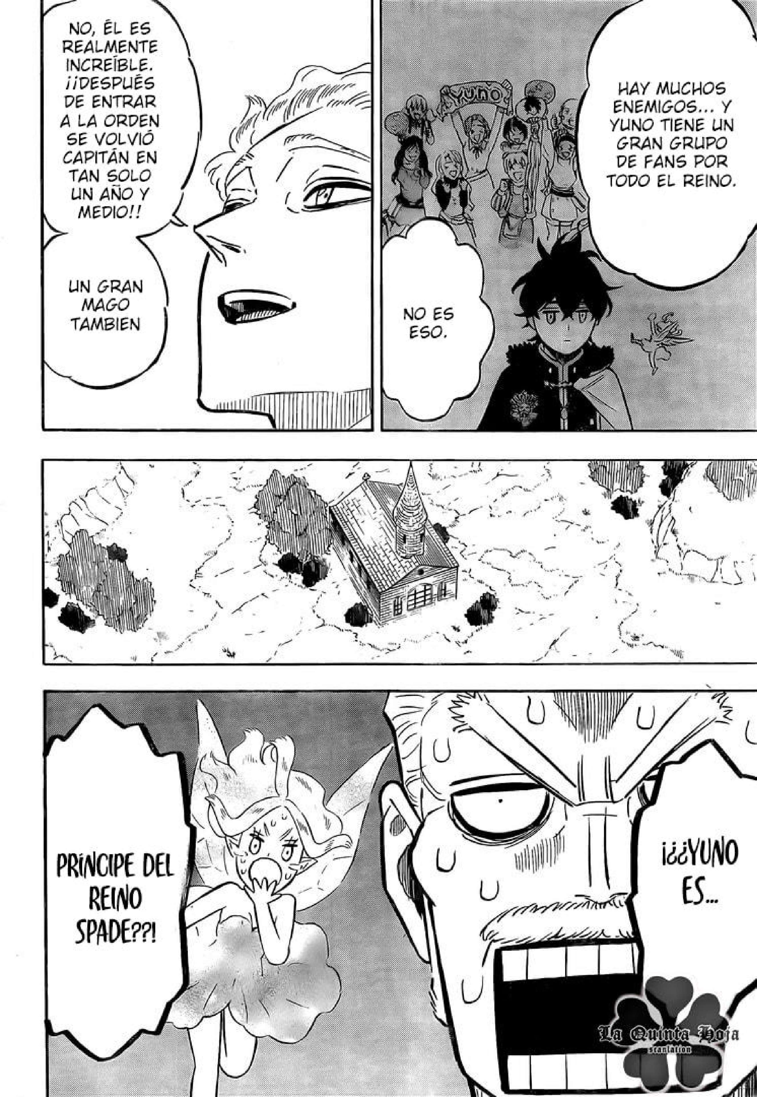 Read black Clover es Manga Online