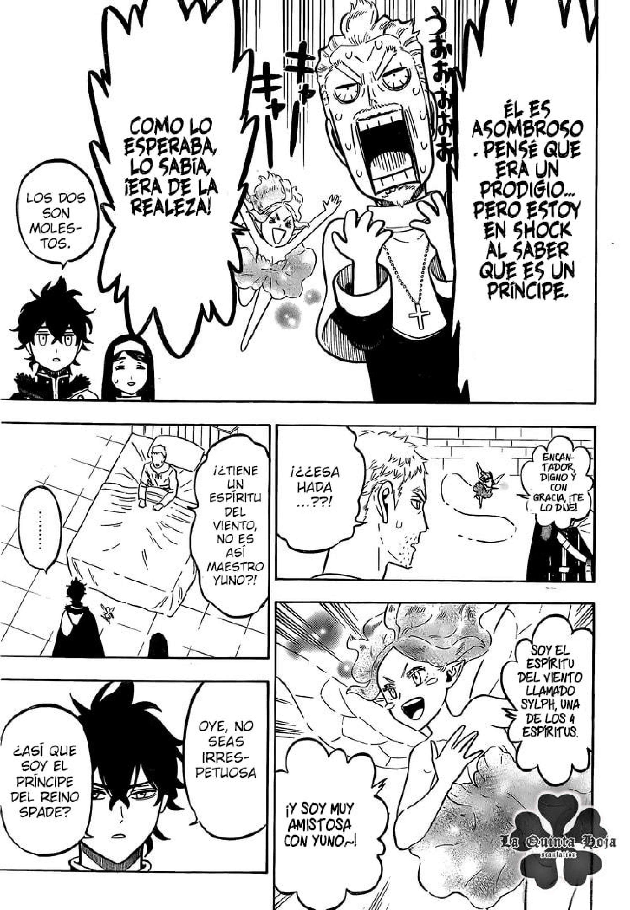 Read black Clover es Manga Online