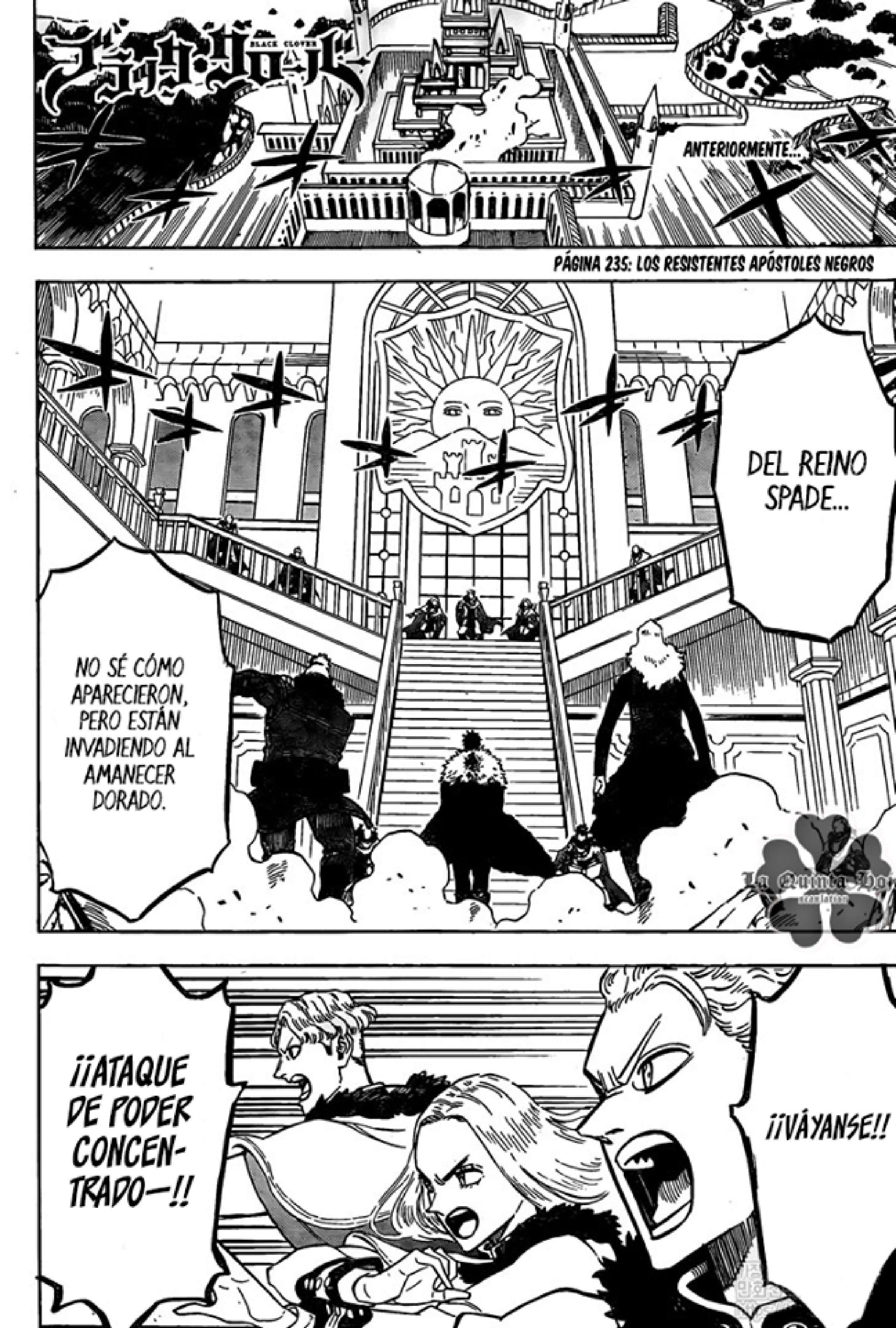 Read black Clover es Manga Online