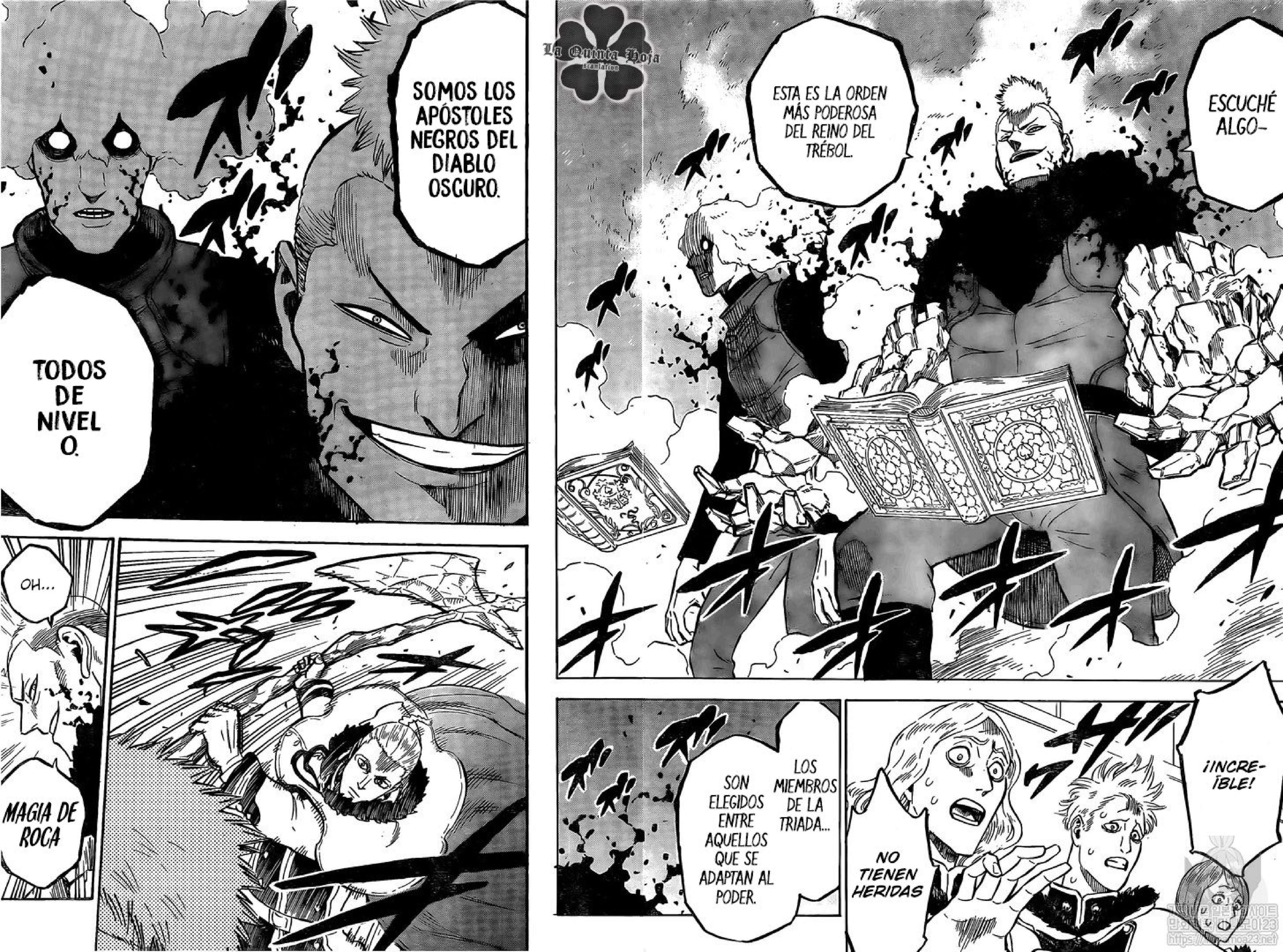 Read black Clover es Manga Online