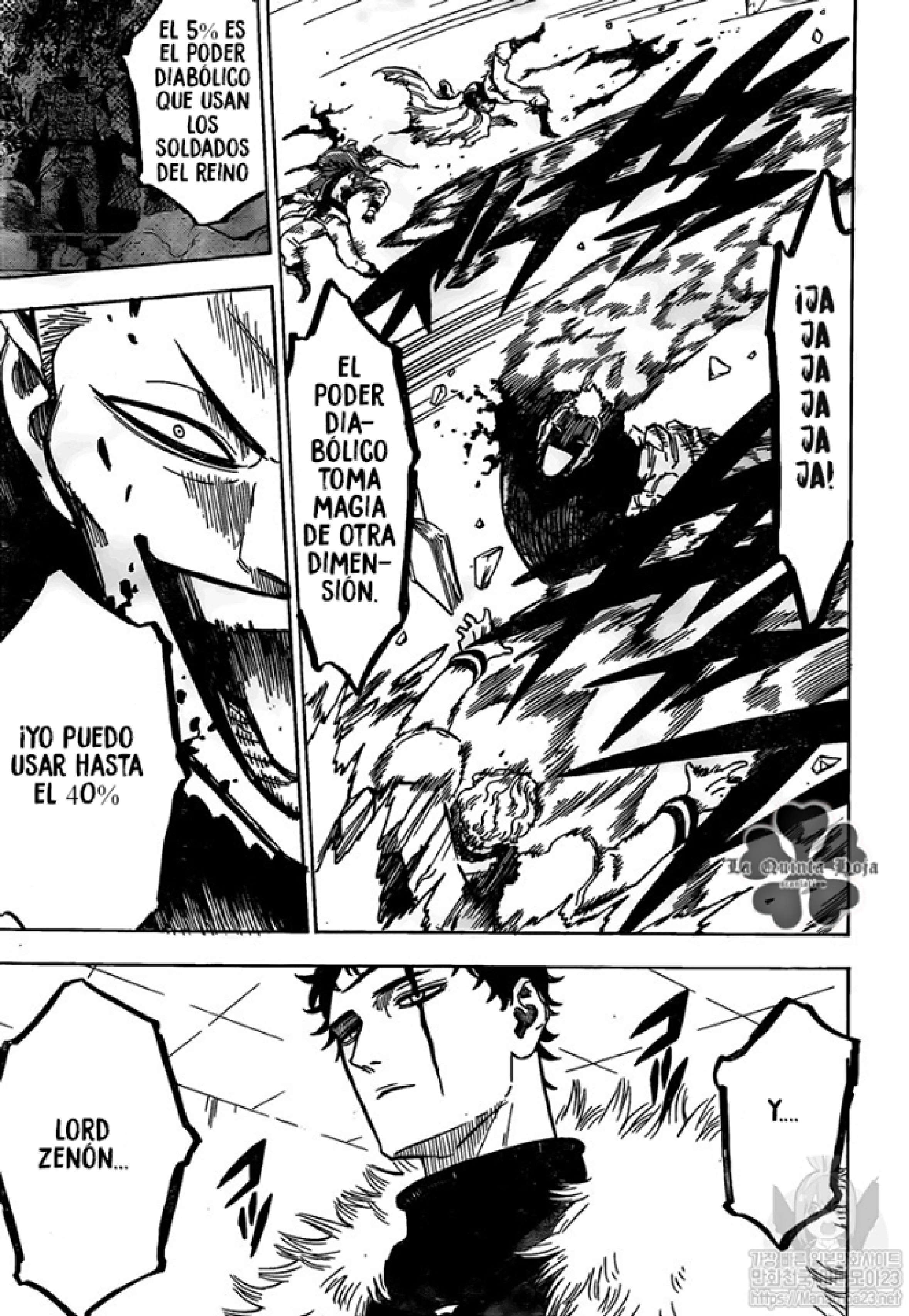 Read black Clover es Manga Online