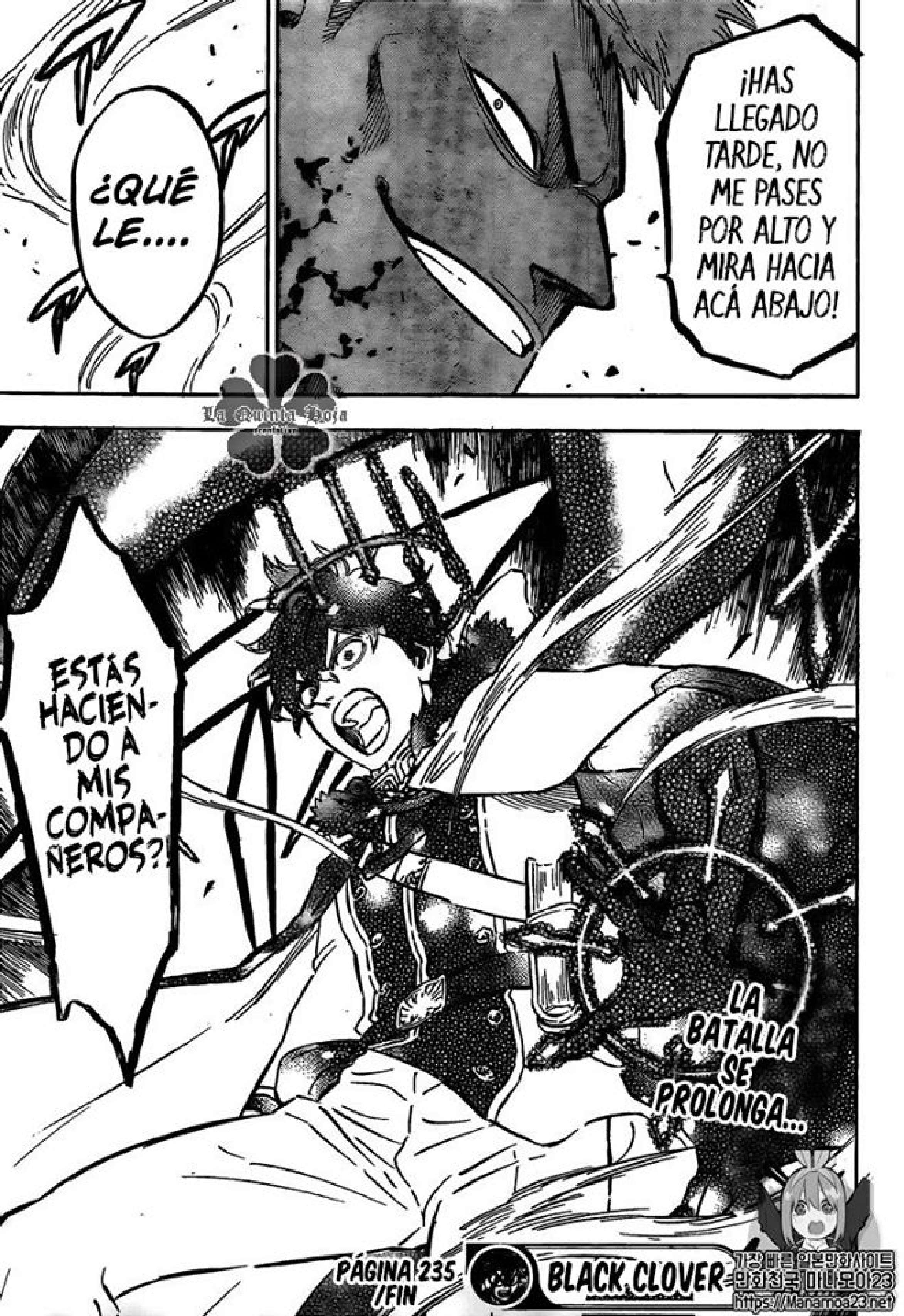 Read black Clover es Manga Online