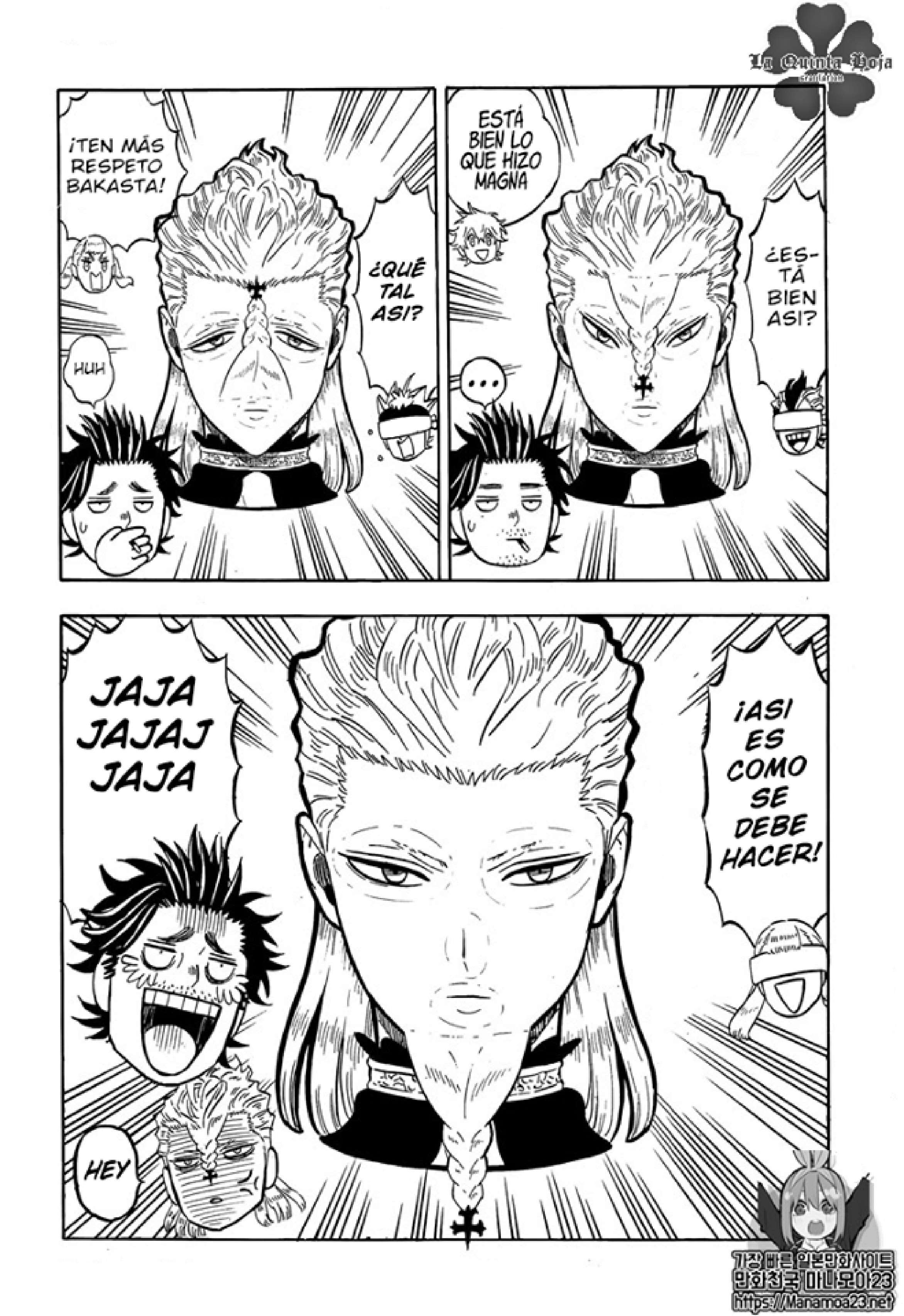 Read black Clover es Manga Online