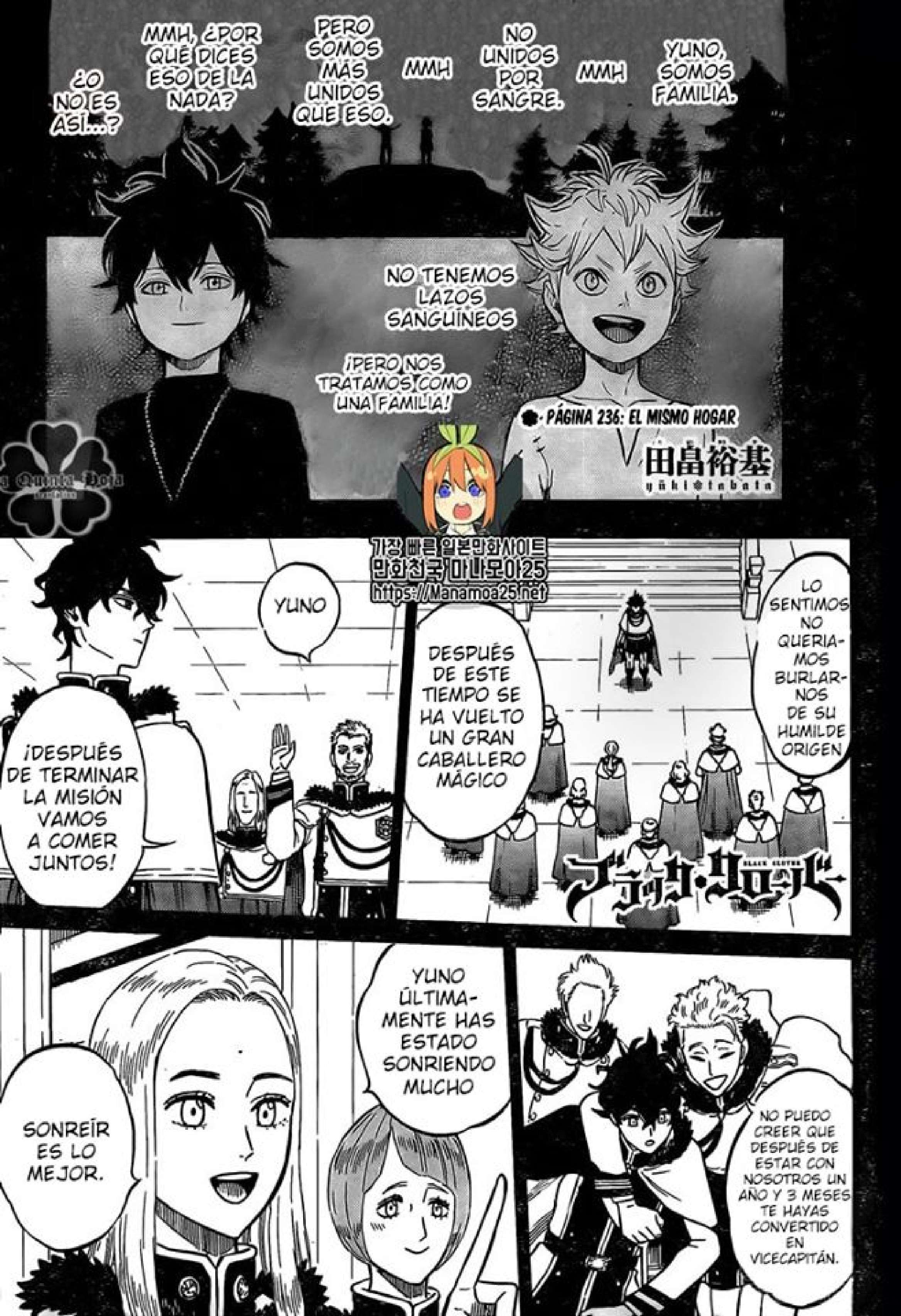 Read black Clover es Manga Online