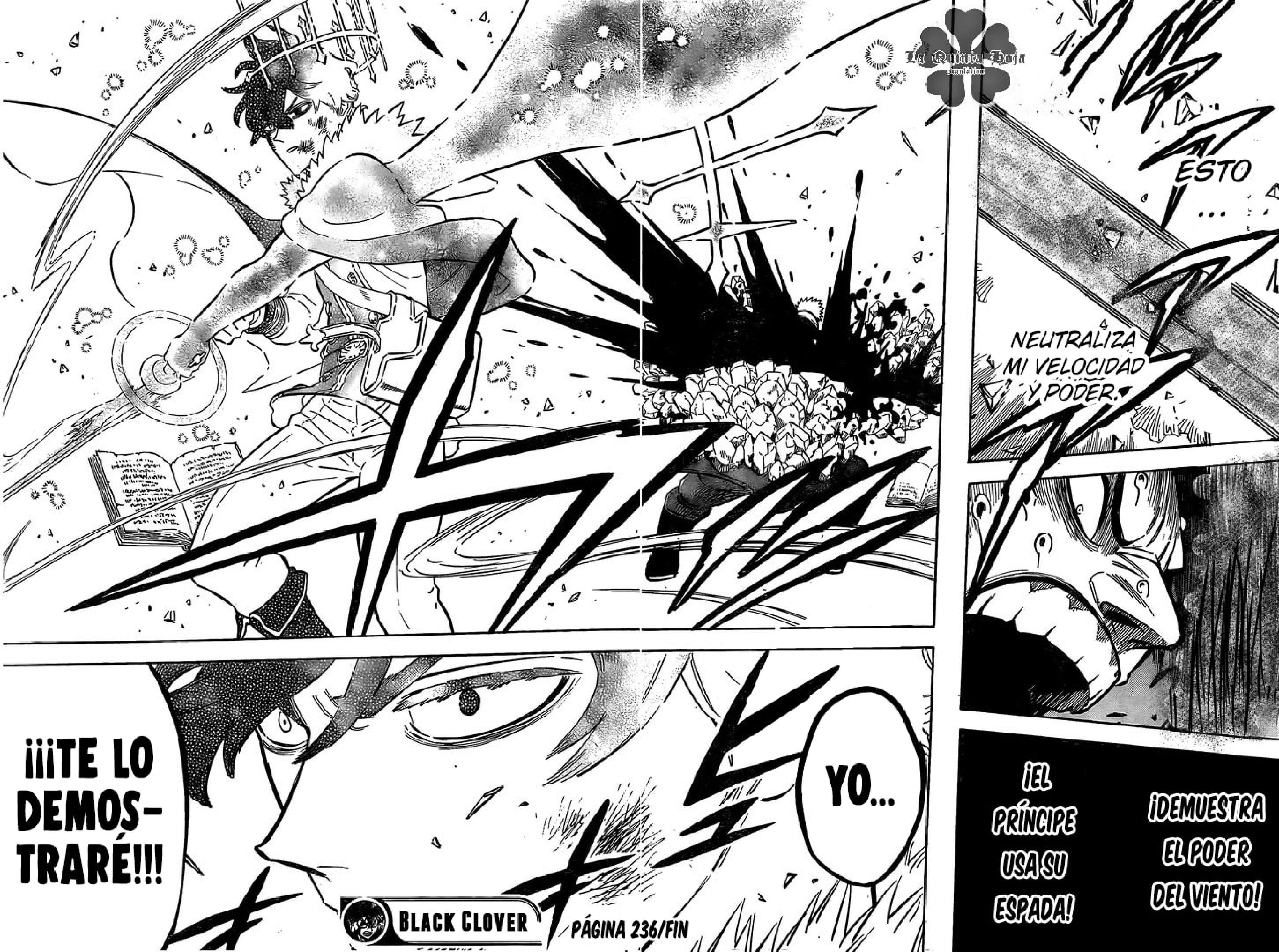 Read black Clover es Manga Online