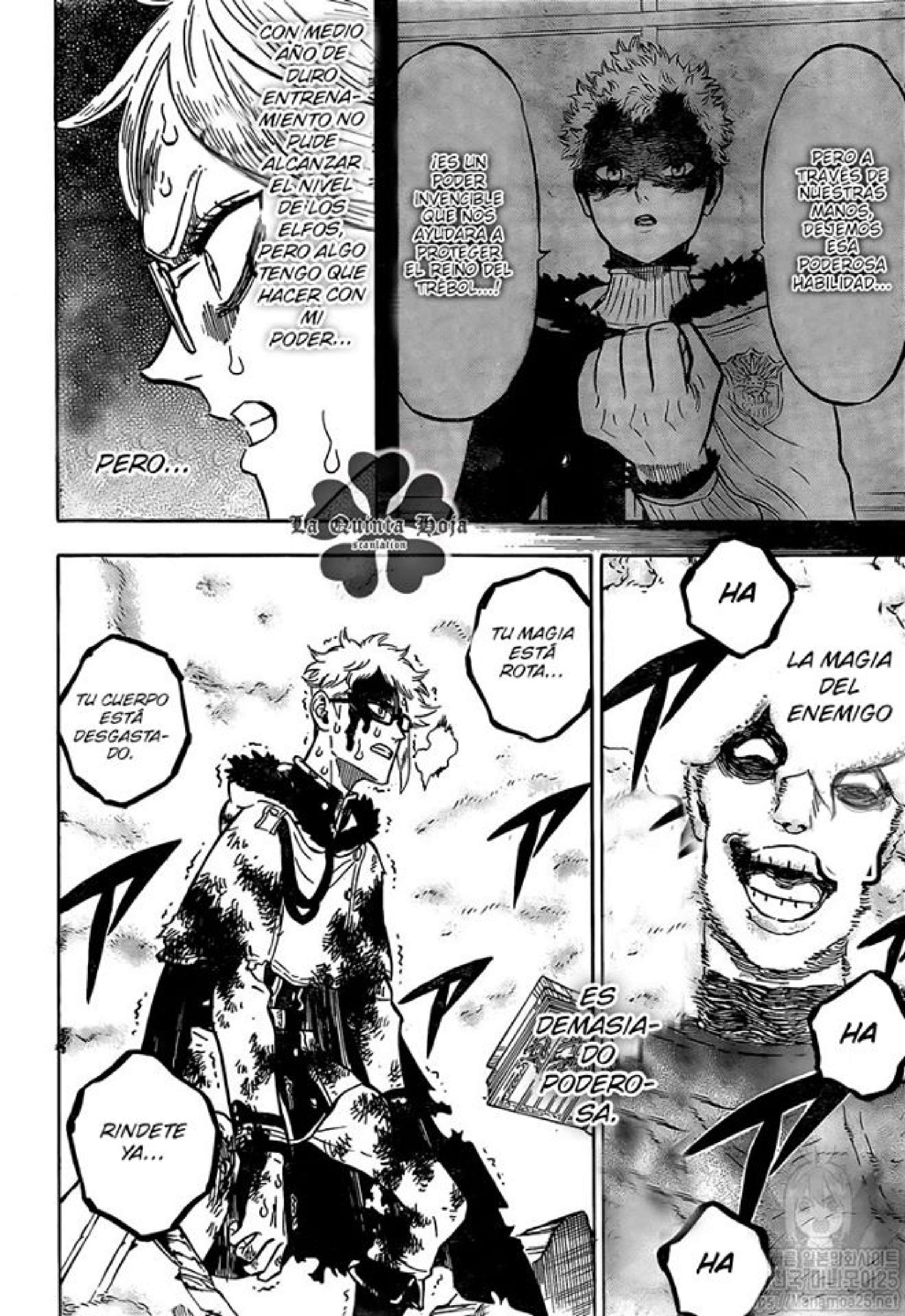 Read black Clover es Manga Online