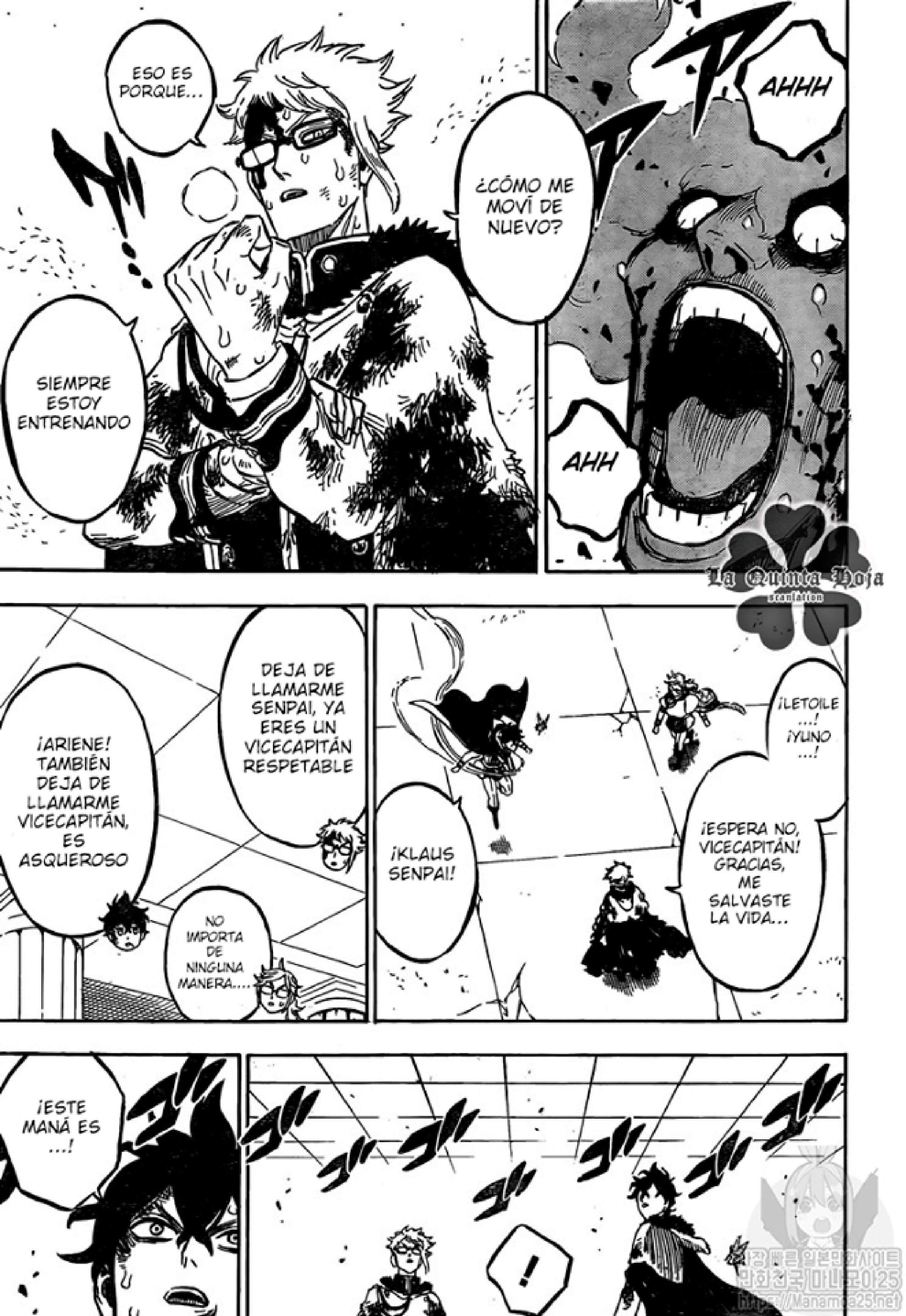 Read black Clover es Manga Online