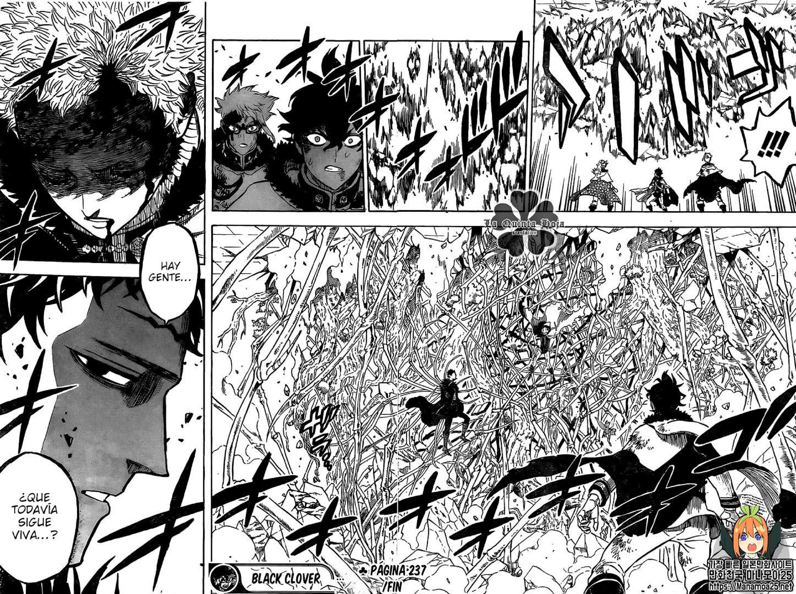 Read black Clover es Manga Online