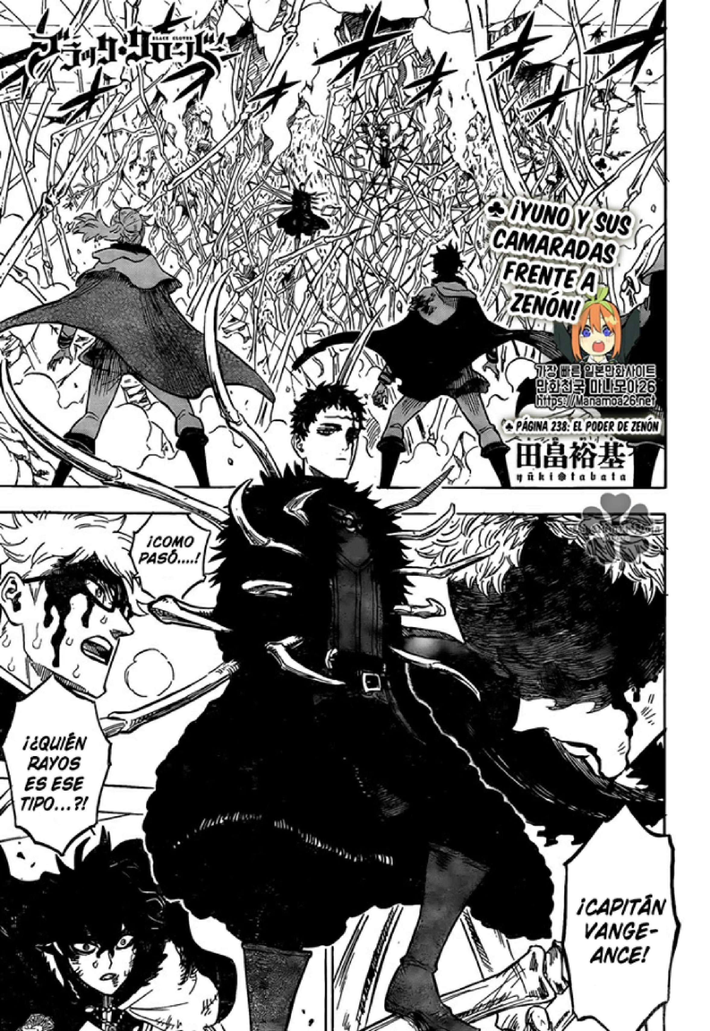 Read black Clover es Manga Online