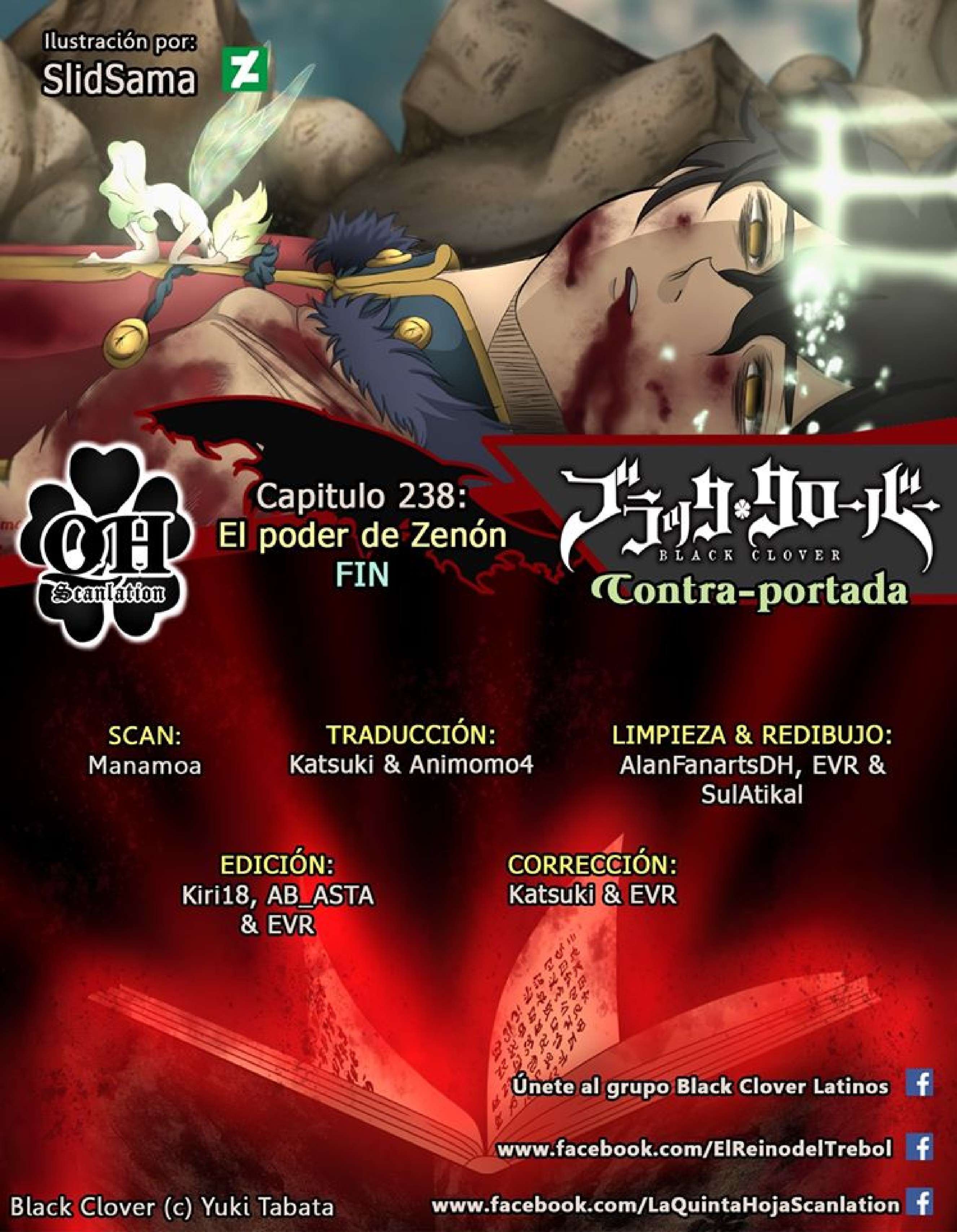 Read black Clover es Manga Online