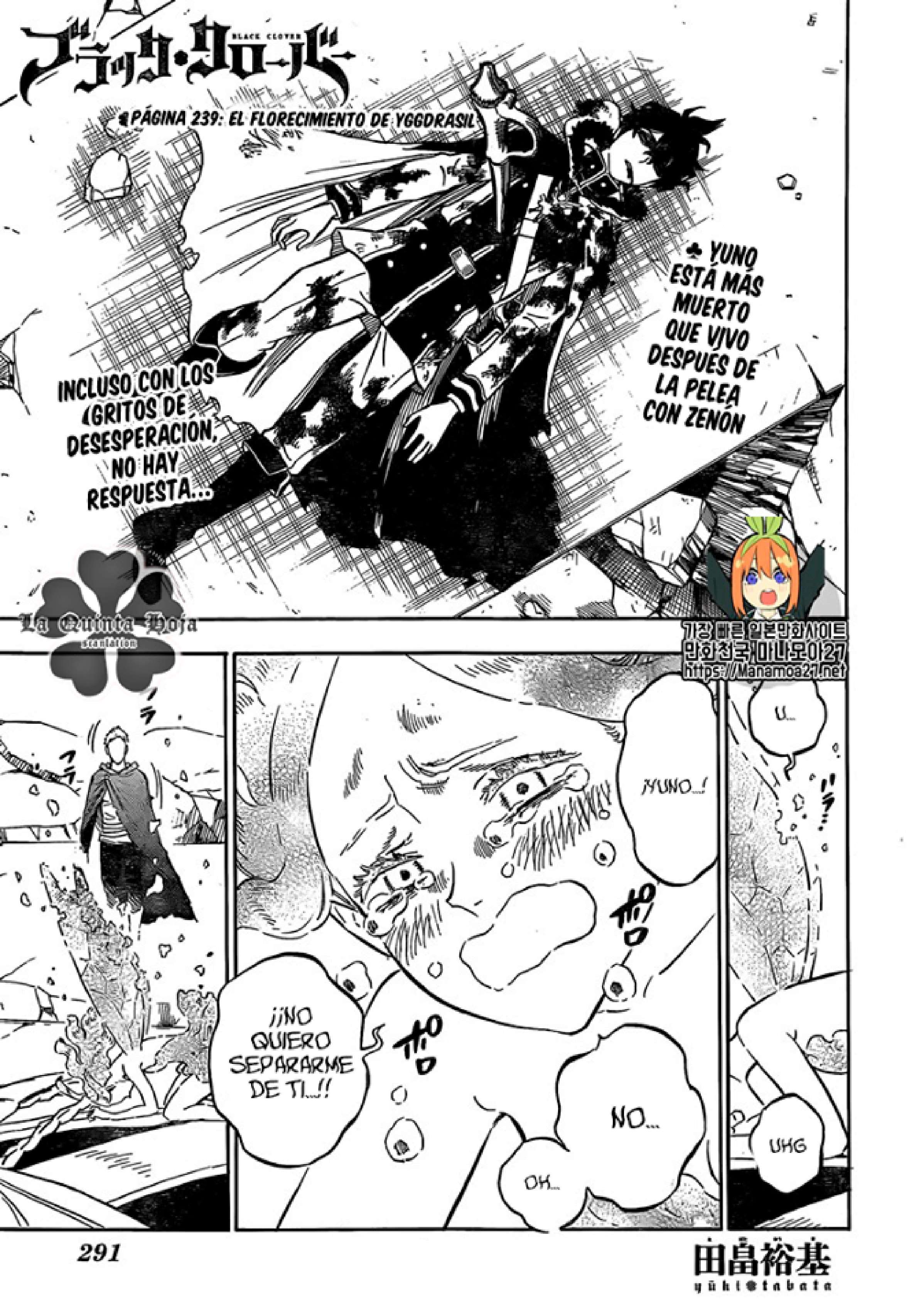 Read black Clover es Manga Online