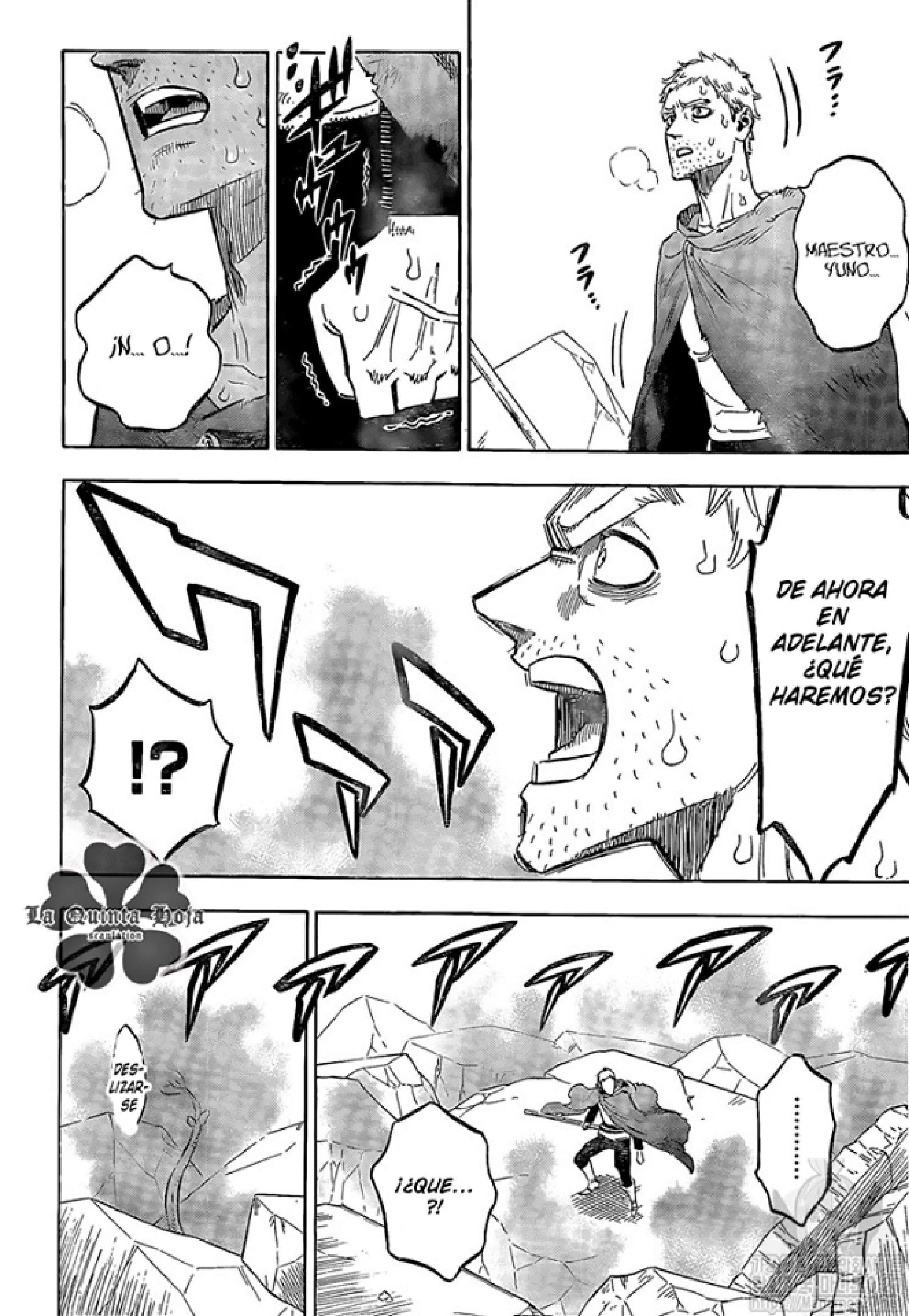 Read black Clover es Manga Online