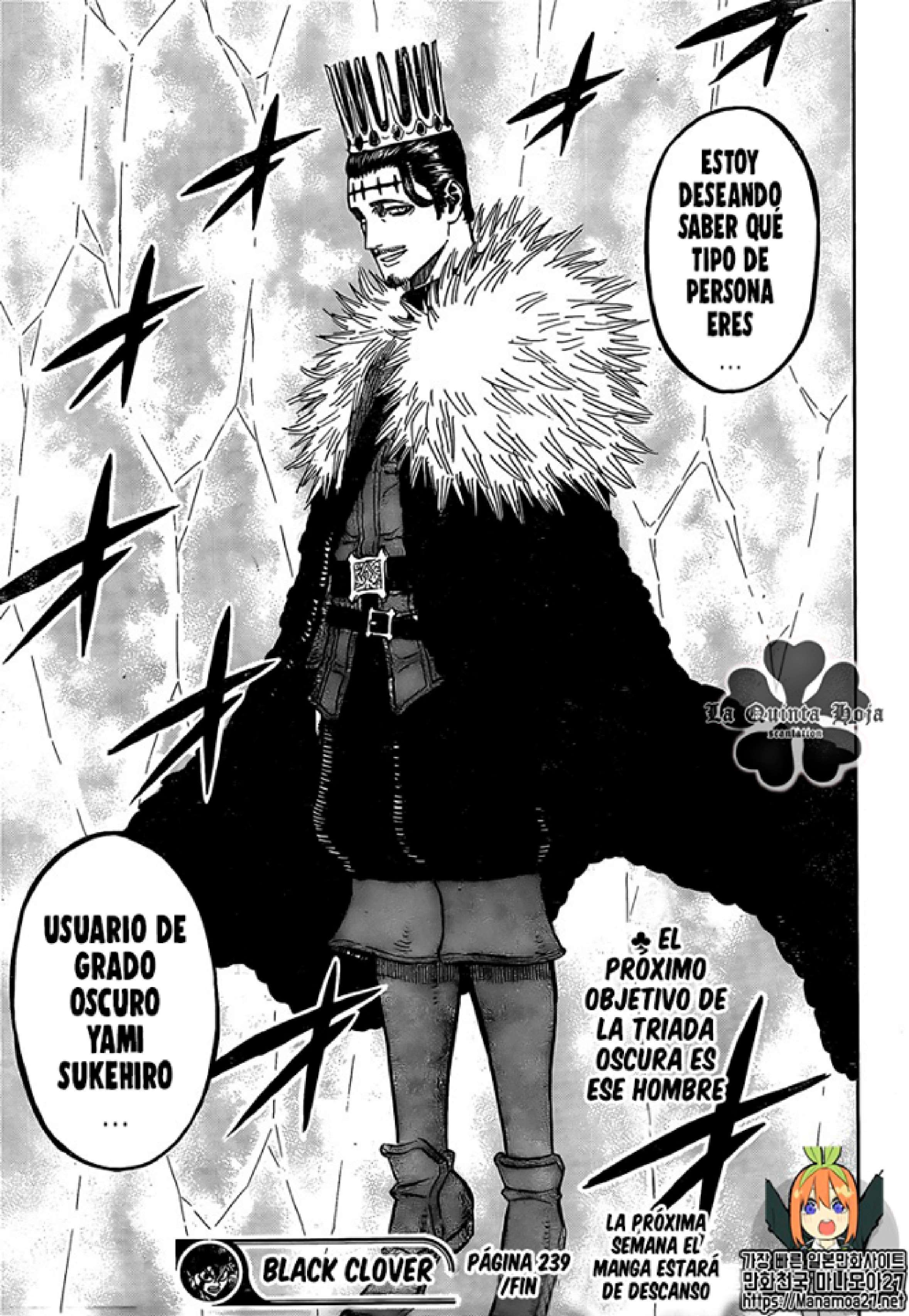 Read black Clover es Manga Online