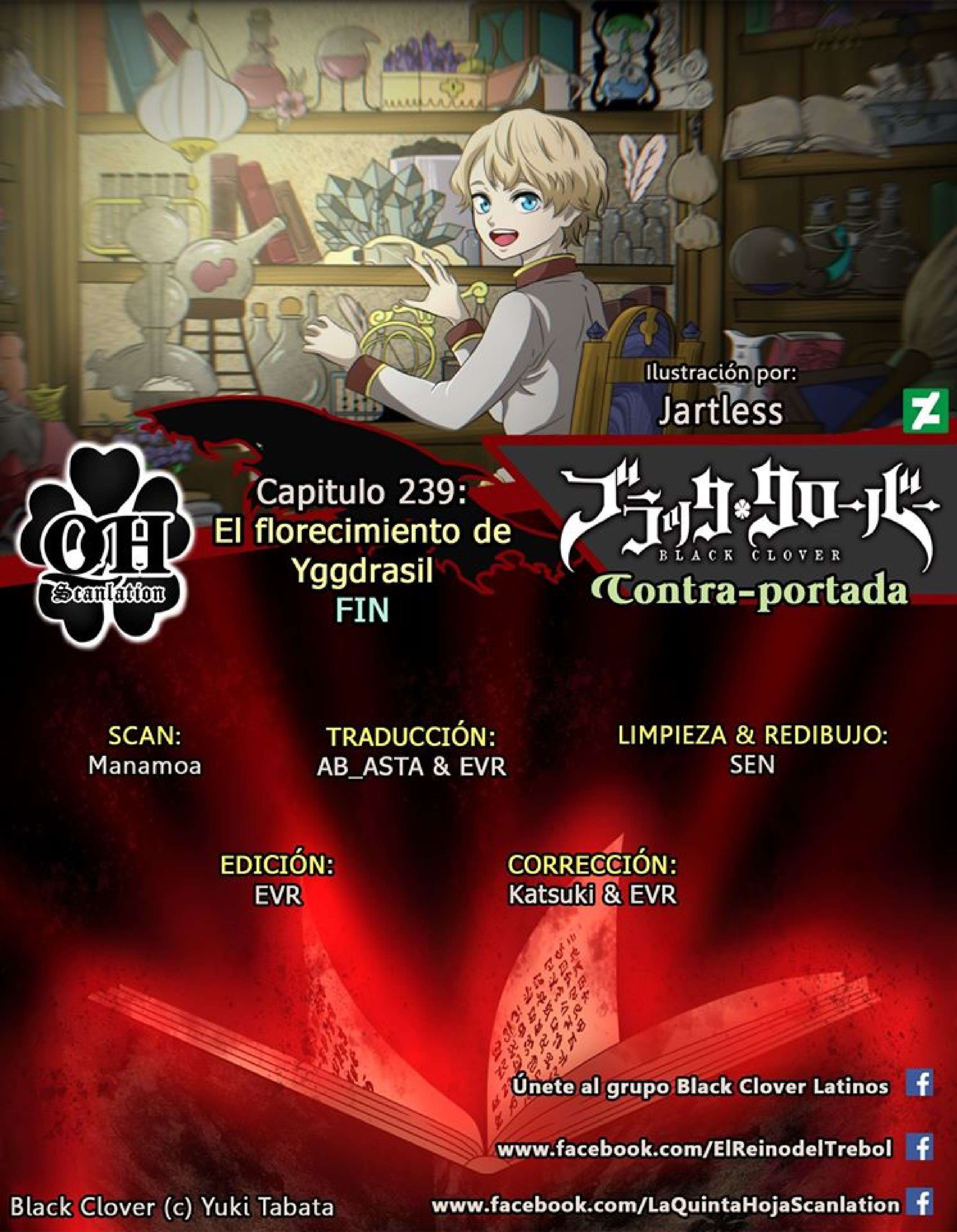 Read black Clover es Manga Online
