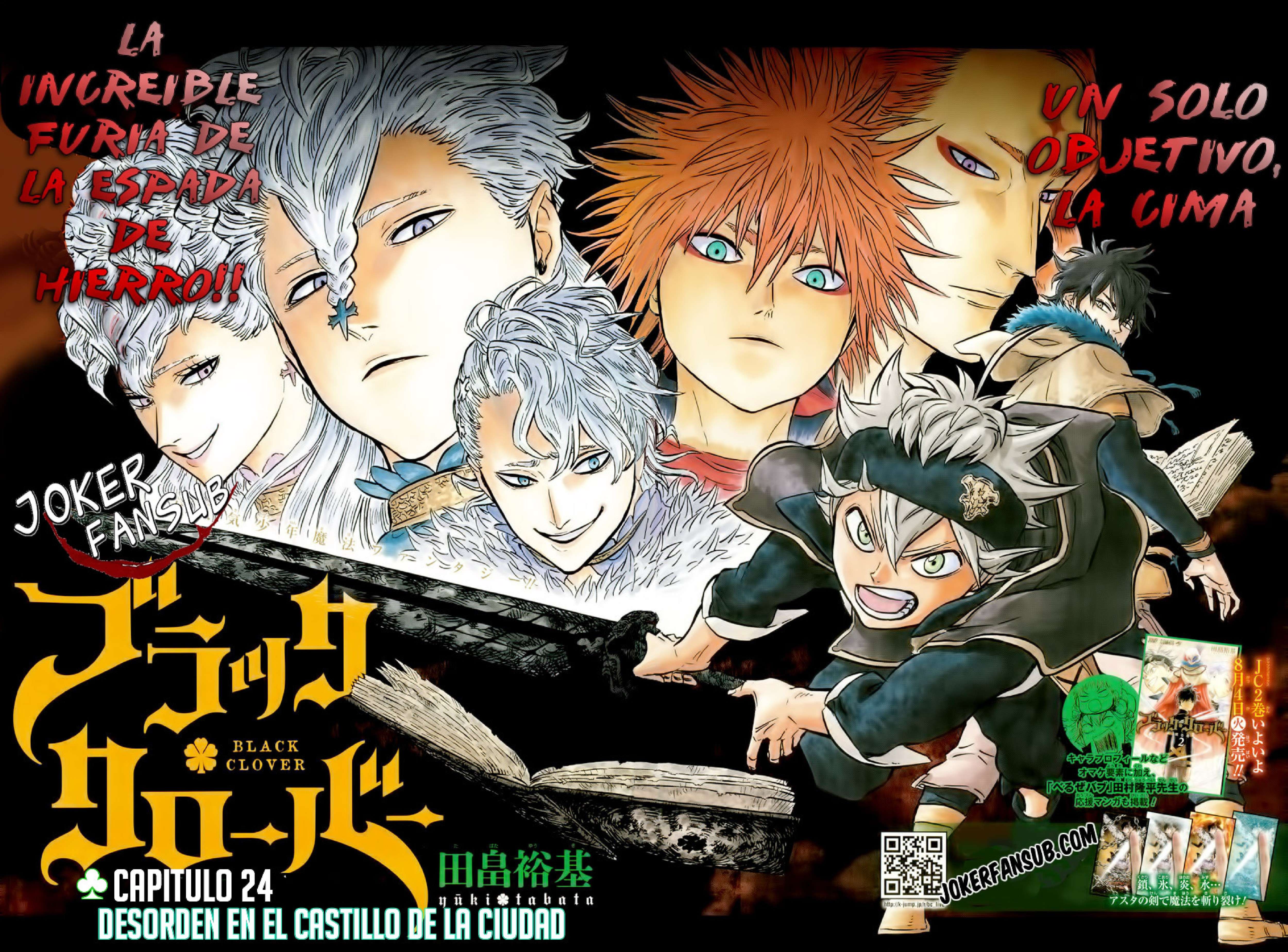 Read black Clover es Manga Online