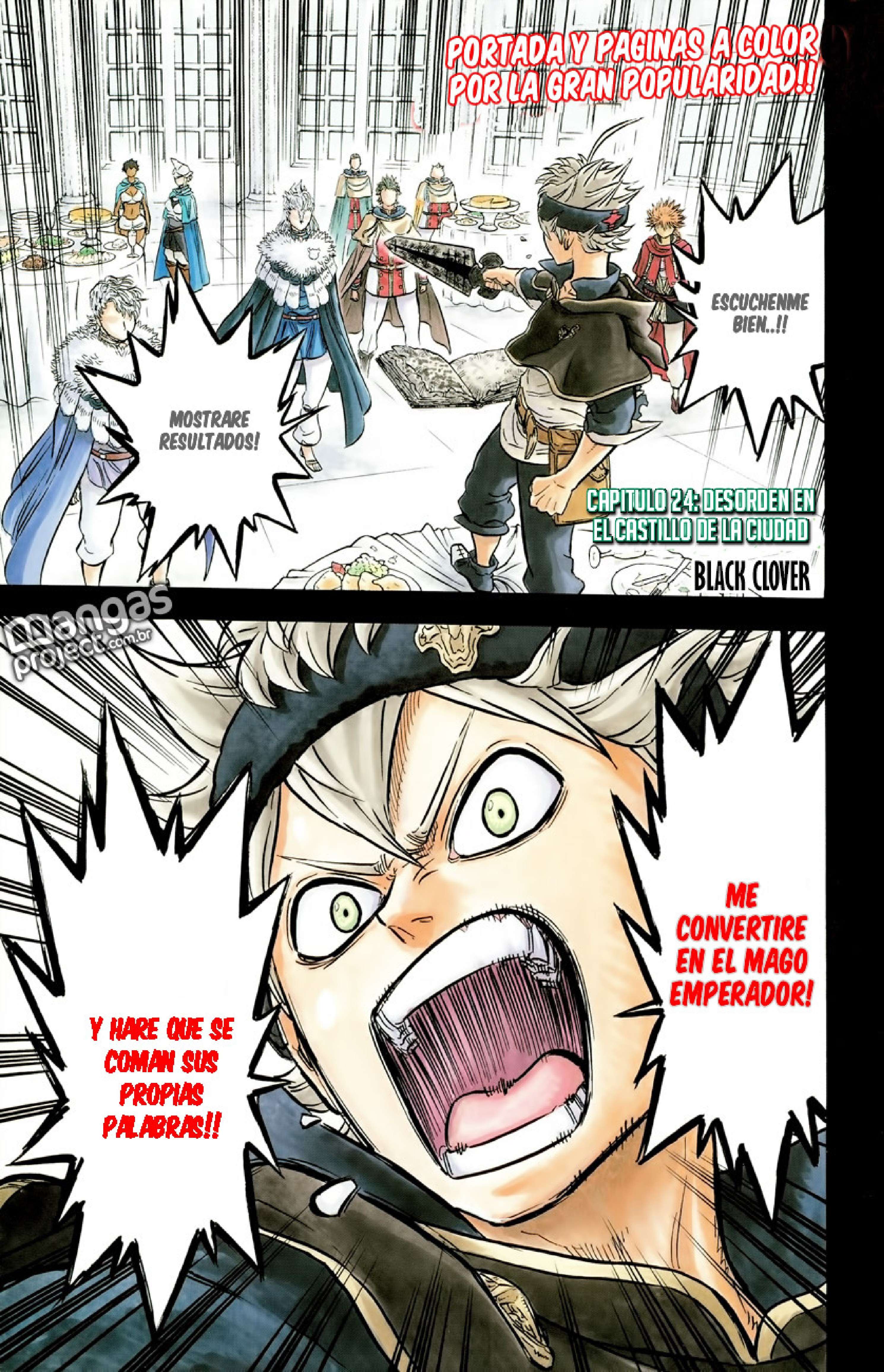 Read black Clover es Manga Online