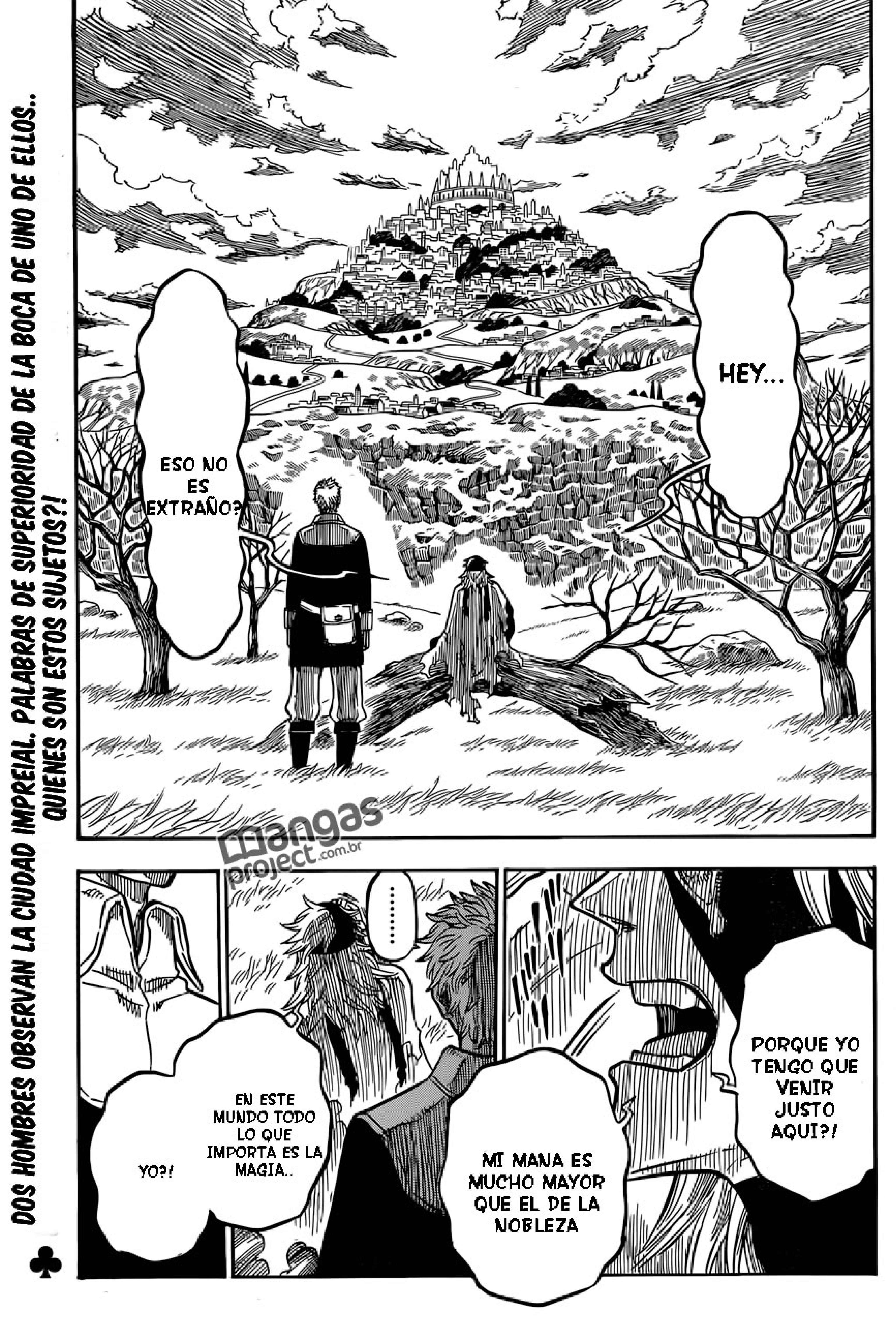 Read black Clover es Manga Online