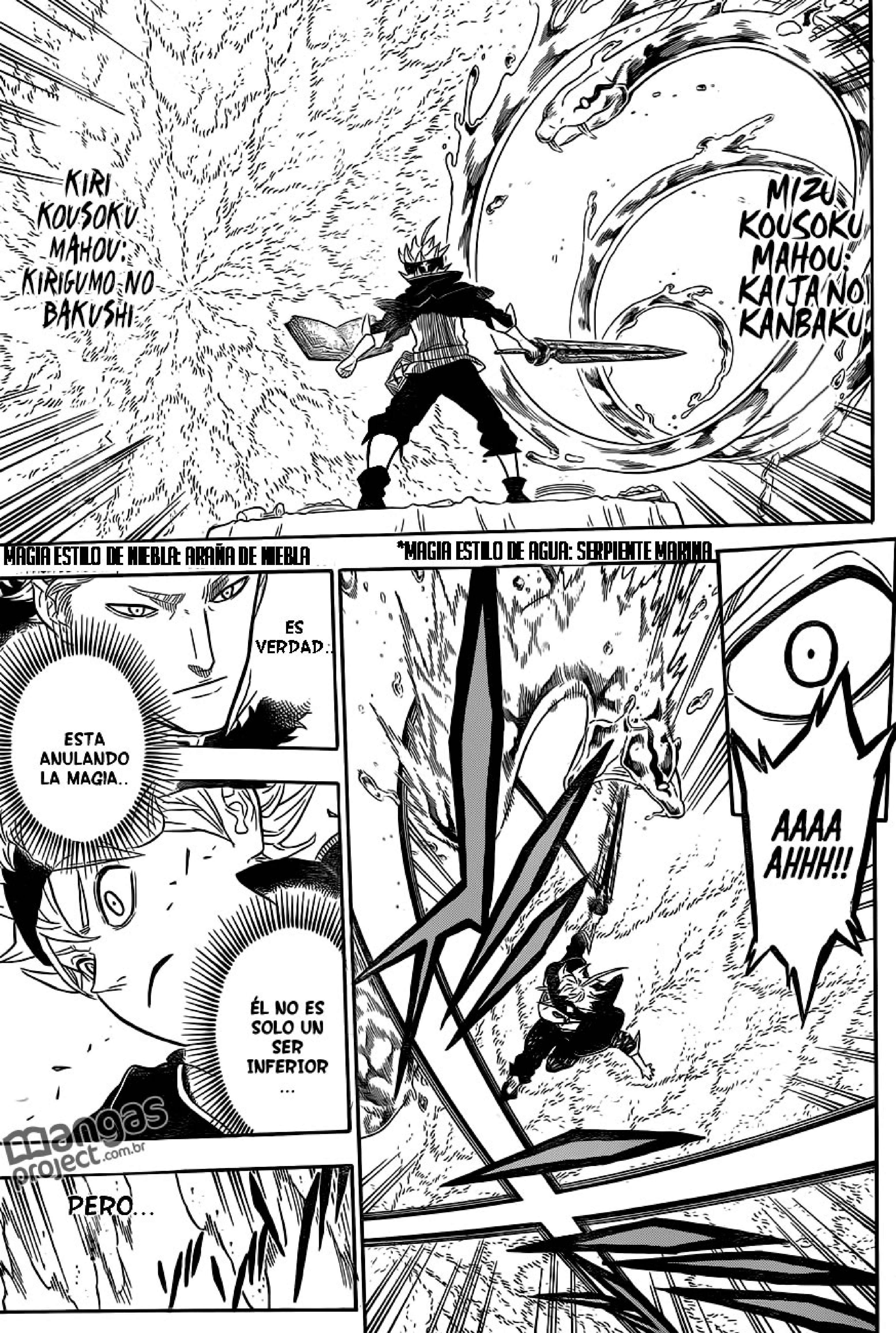 Read black Clover es Manga Online