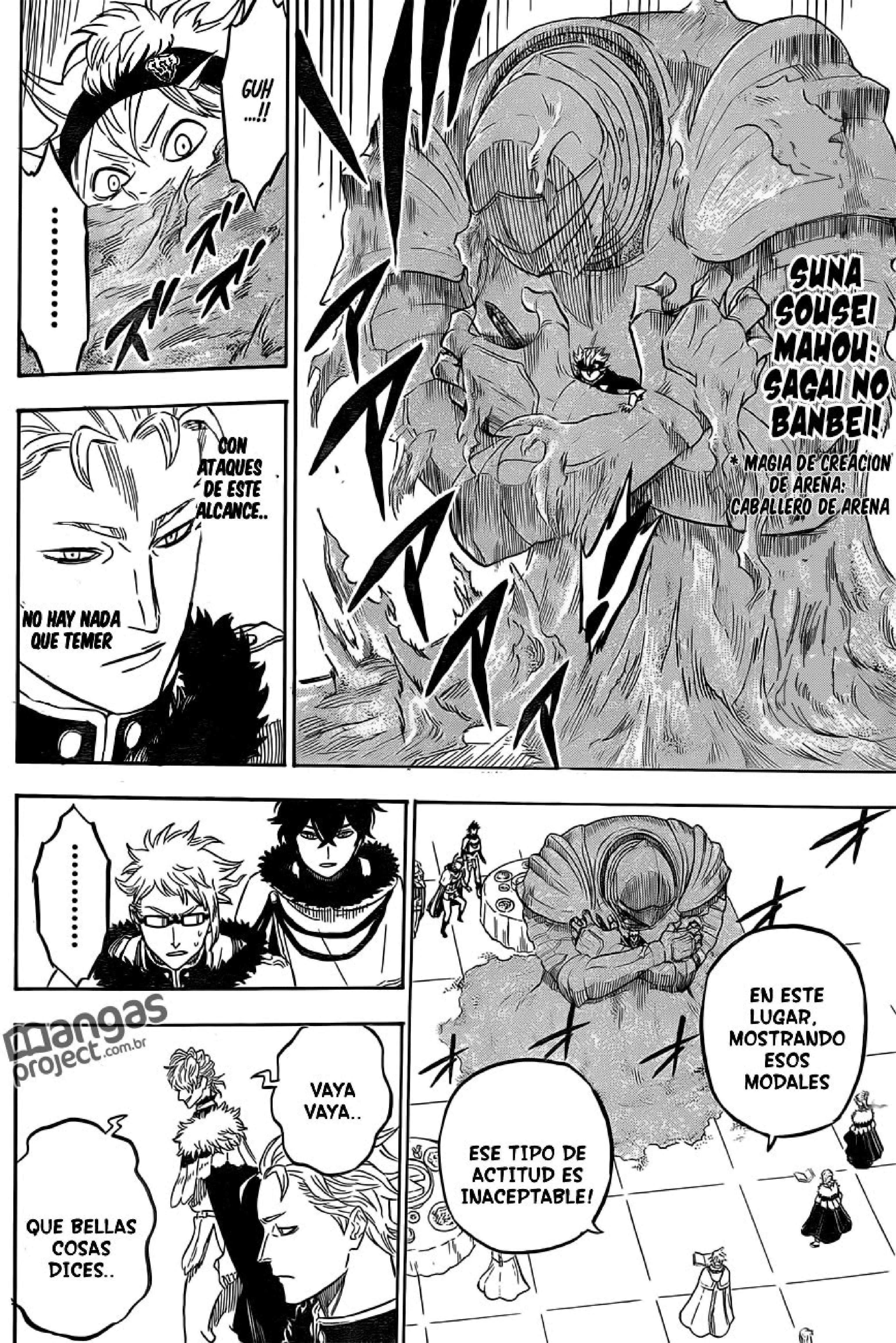 Read black Clover es Manga Online