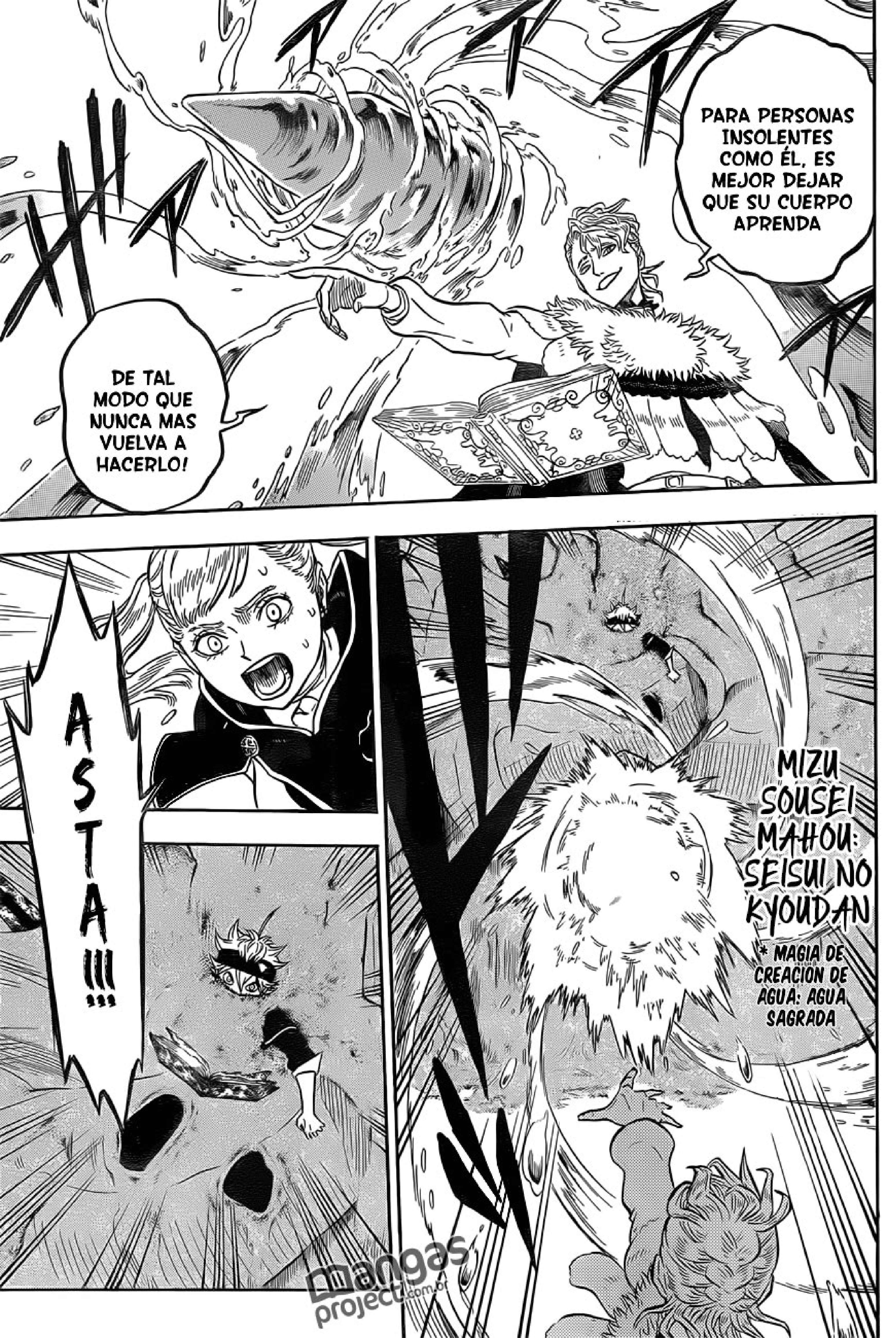 Read black Clover es Manga Online