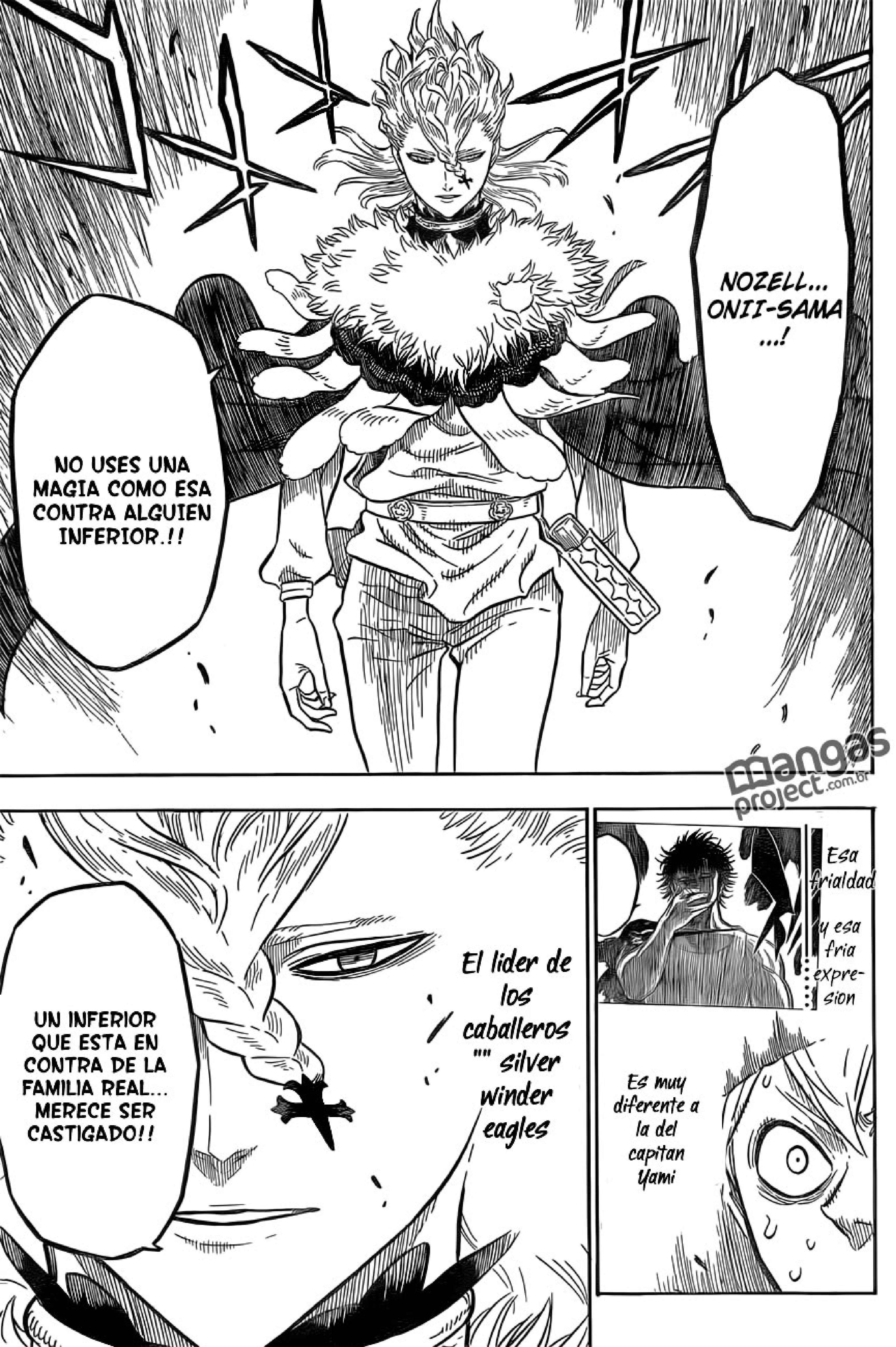 Read black Clover es Manga Online