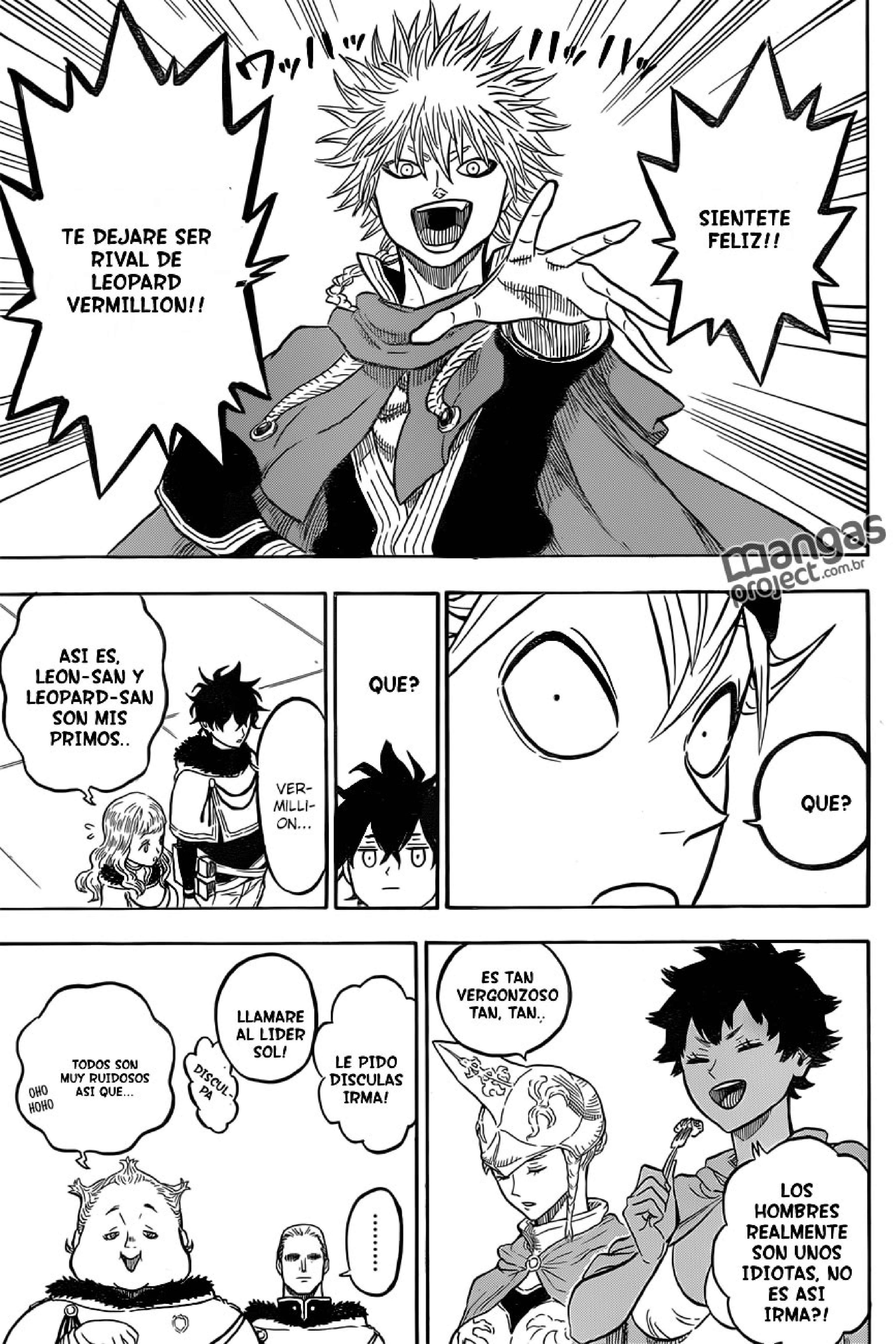 Read black Clover es Manga Online