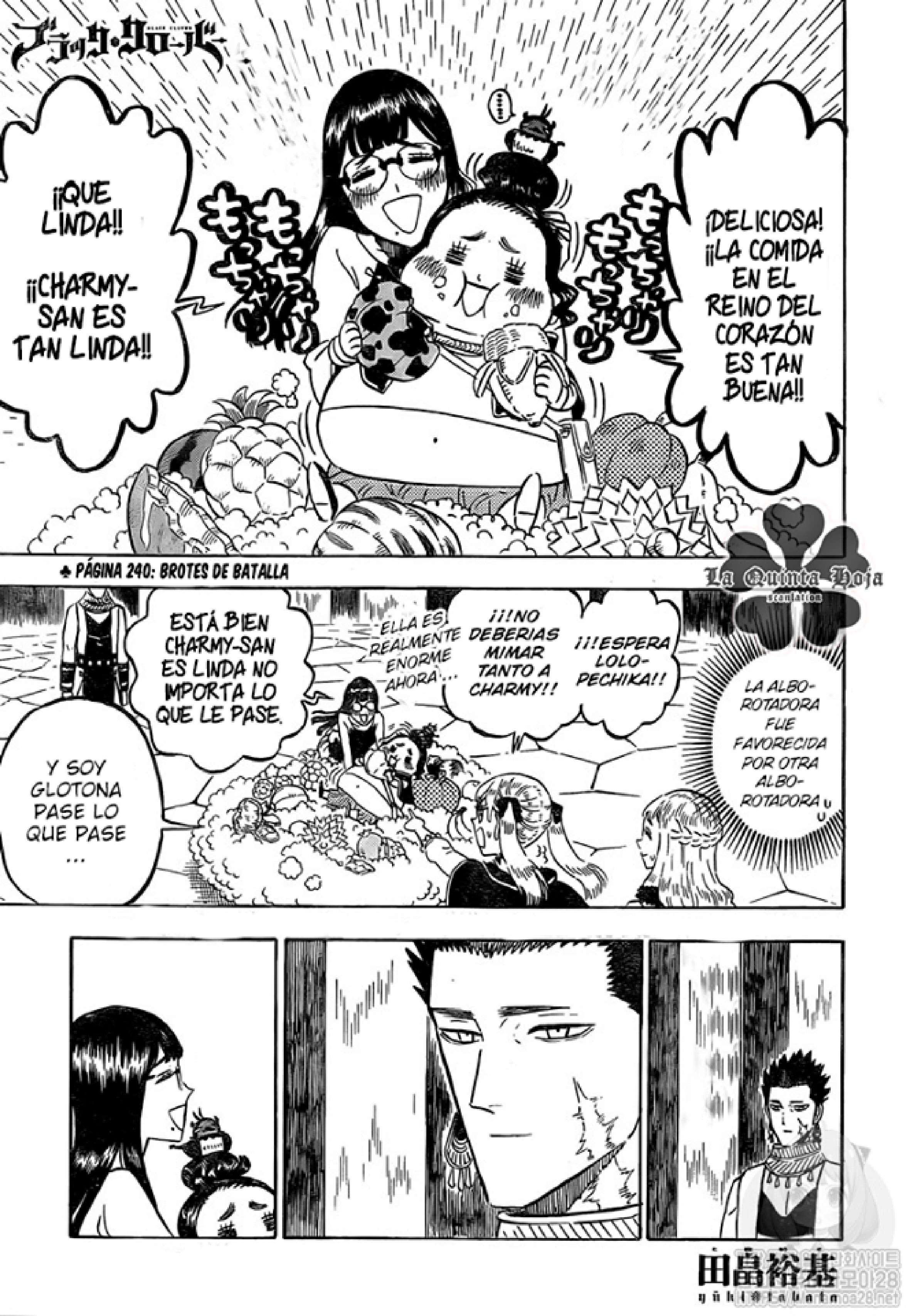 Read black Clover es Manga Online