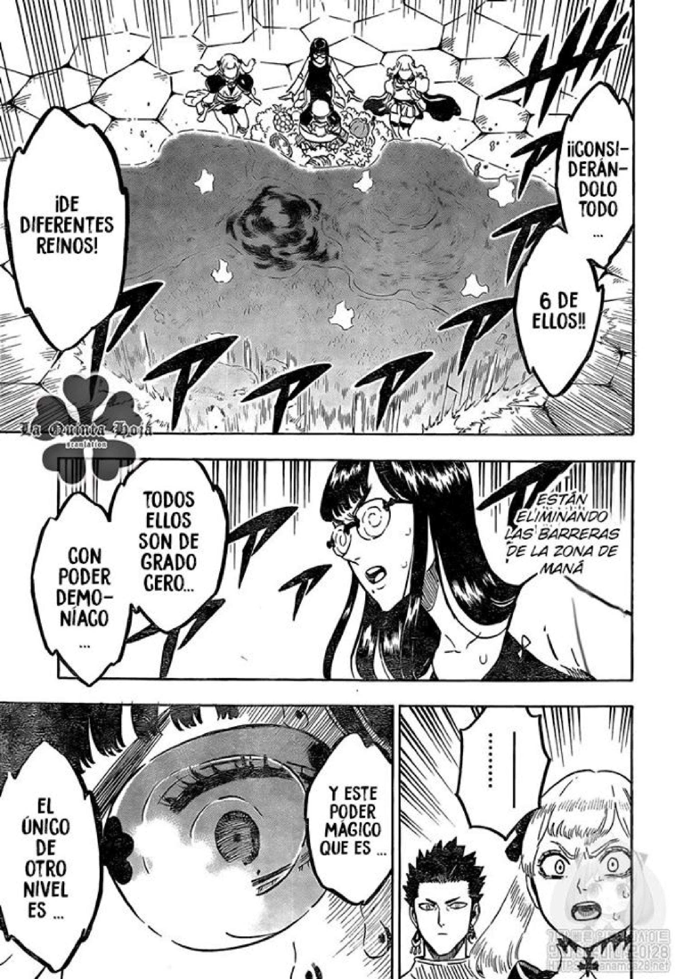 Read black Clover es Manga Online