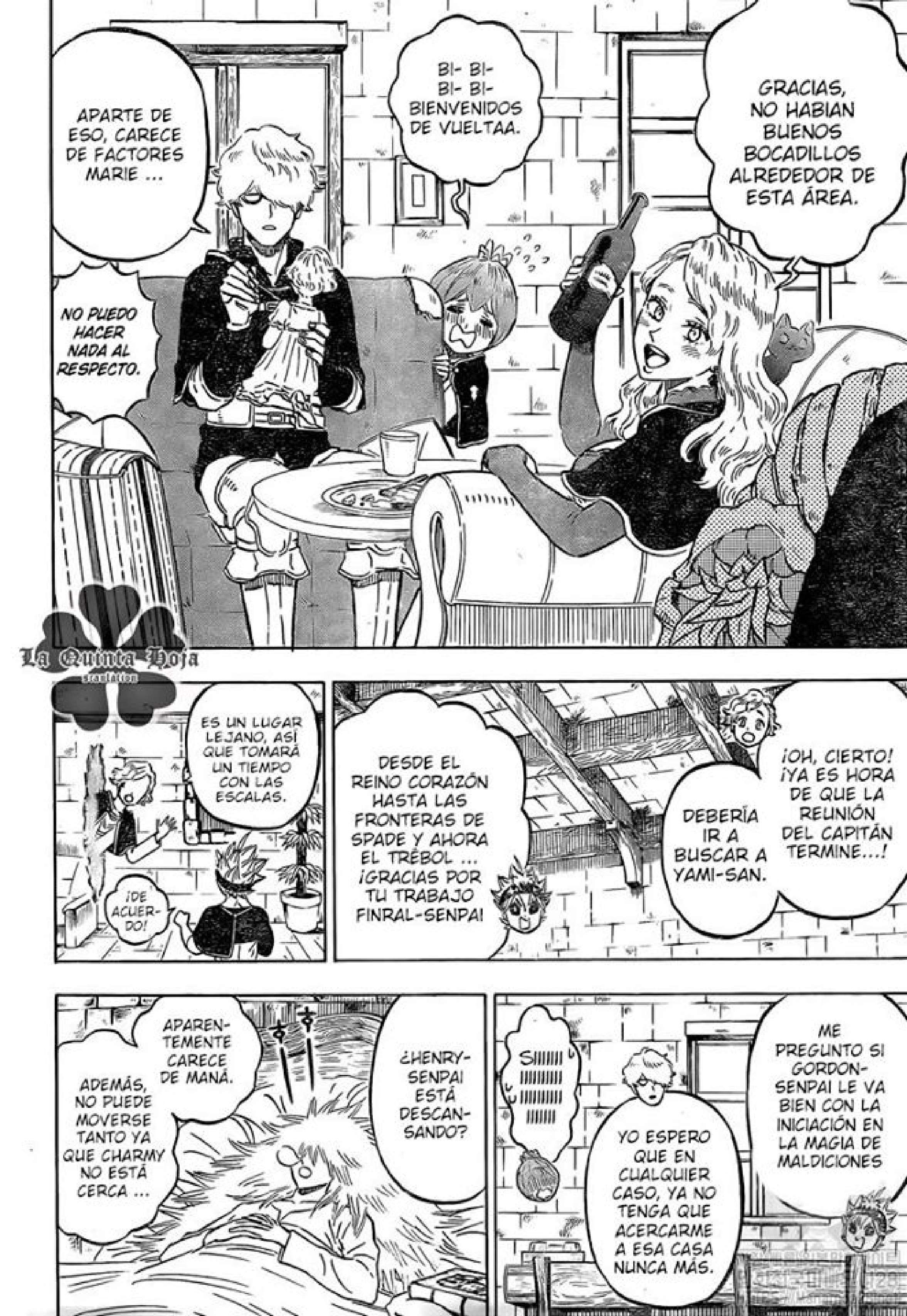 Read black Clover es Manga Online