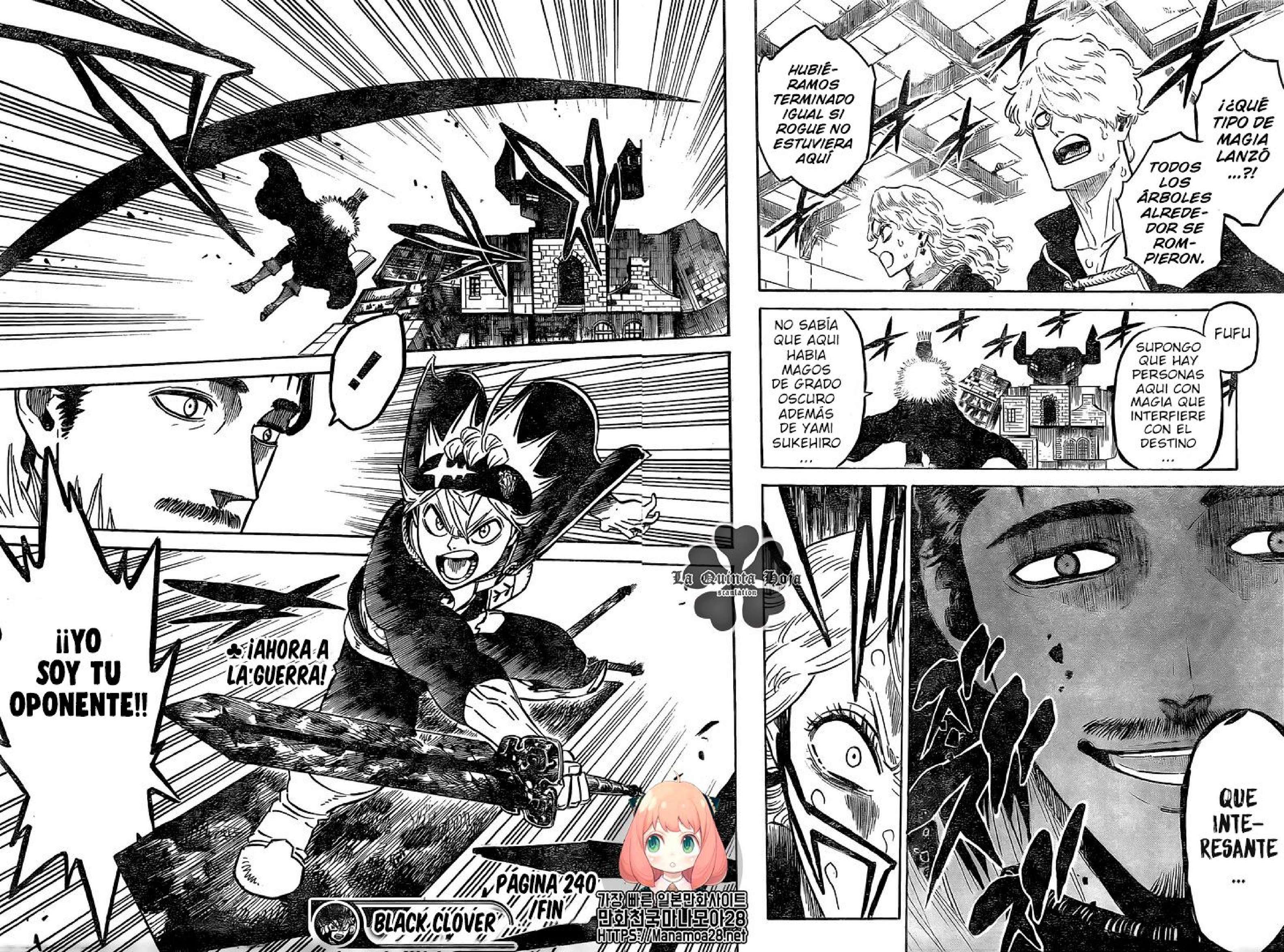 Read black Clover es Manga Online